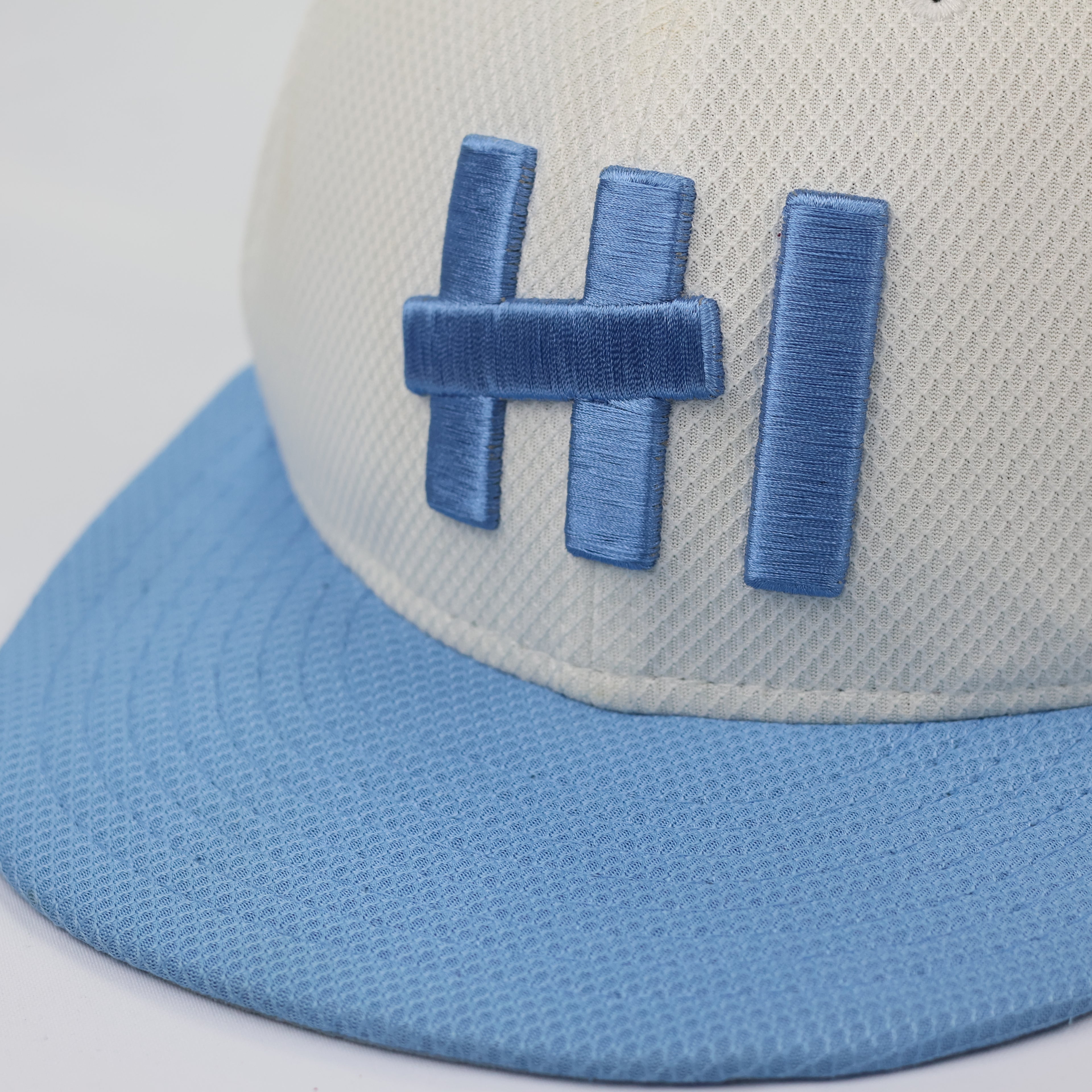 New Era Hawaii "808" Snapback Cap – Sky Blue & White (Thrifted)