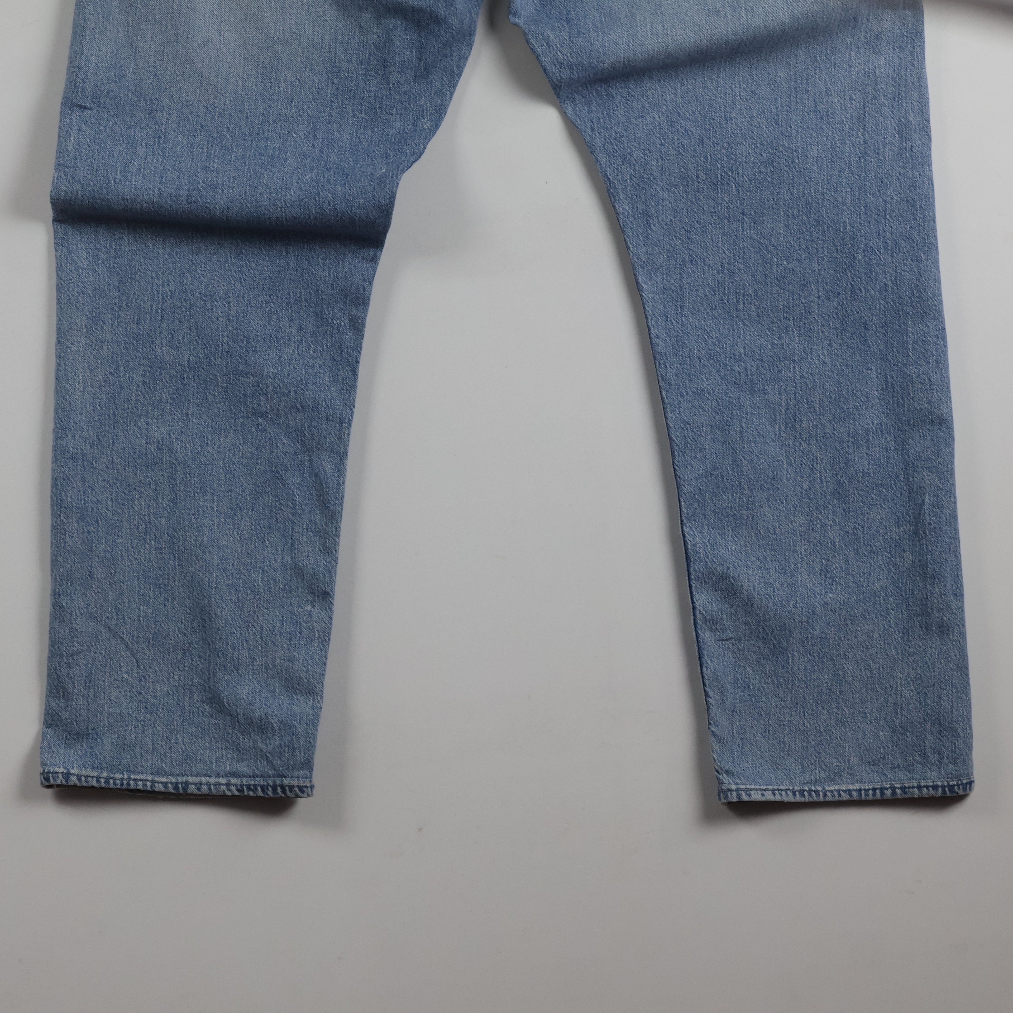 Vintage Levi's 501 Men's Light Blue Thrifted Denim Jeans 38 Waist