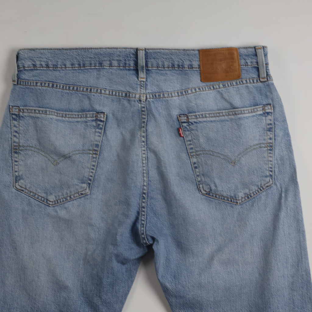 Vintage Levi's 501 Men's Light Blue Thrifted Denim Jeans 38 Waist