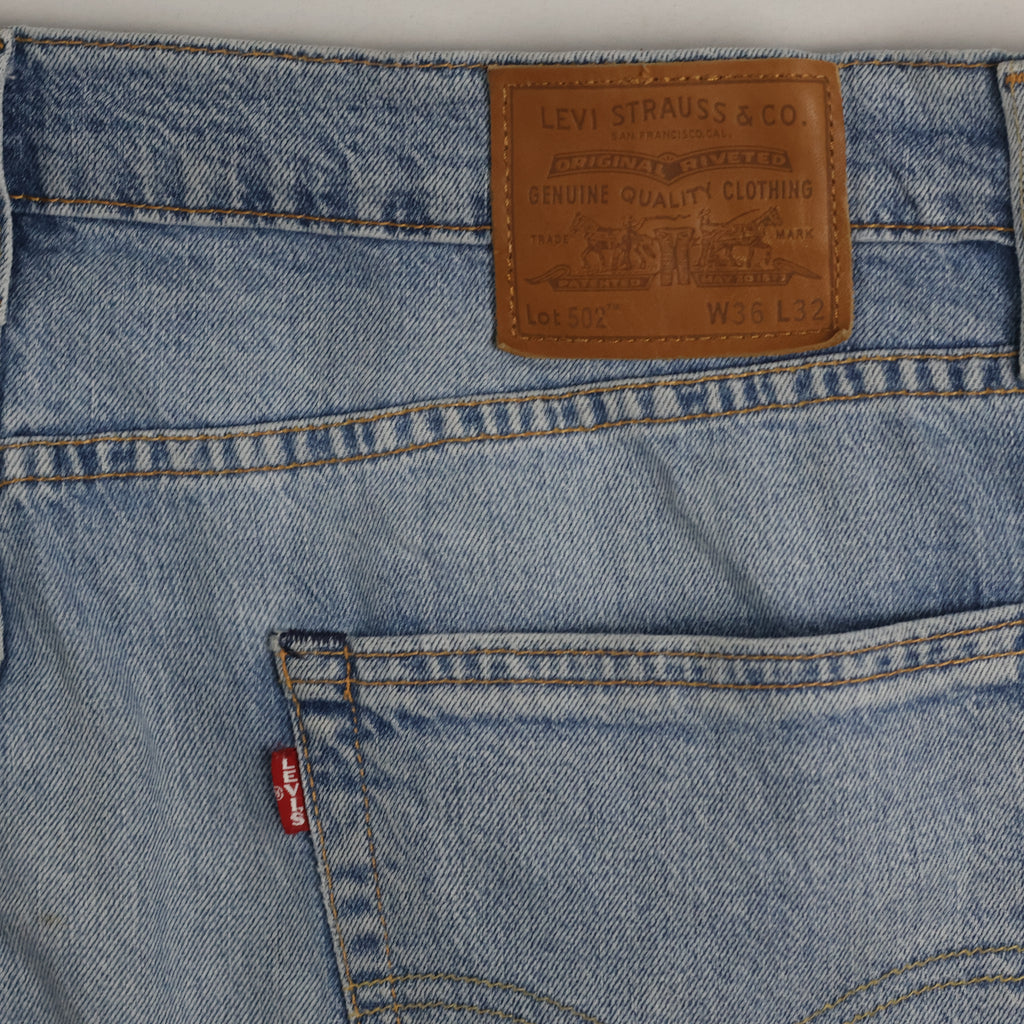 Vintage Levi's 501 Men's Light Blue Thrifted Denim Jeans 38 Waist