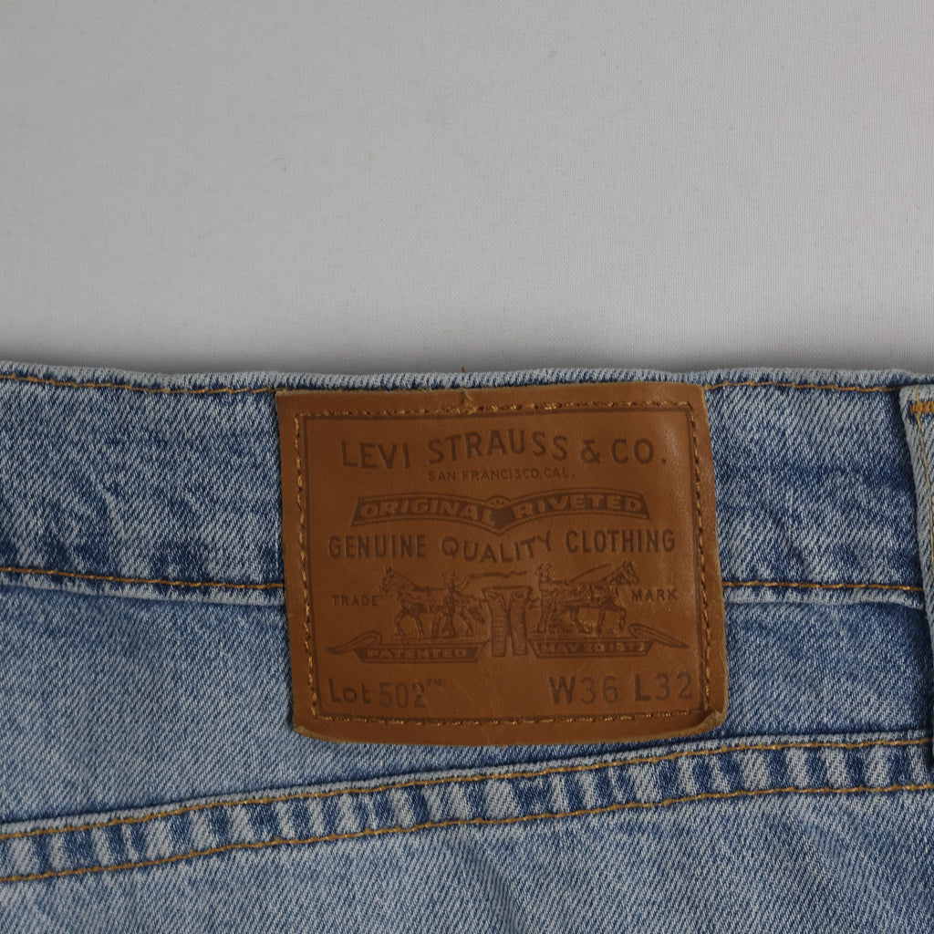 Vintage Levi's 501 Men's Light Blue Thrifted Denim Jeans 38 Waist