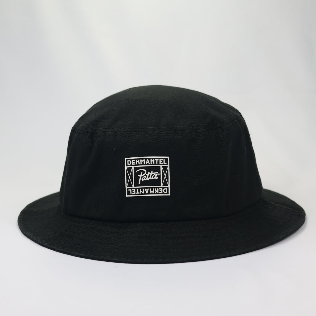 Vintage Patta Amsterdam x Dekmantel Music Collaboration Thrifted Bucket Hat