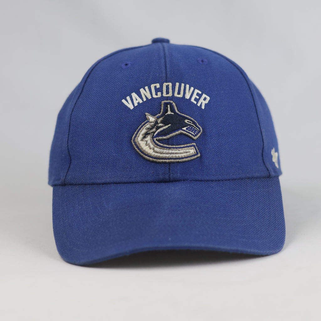 Thrifted '47 Brand Vancouver Canucks Embroidered Strapback Hat | 10788