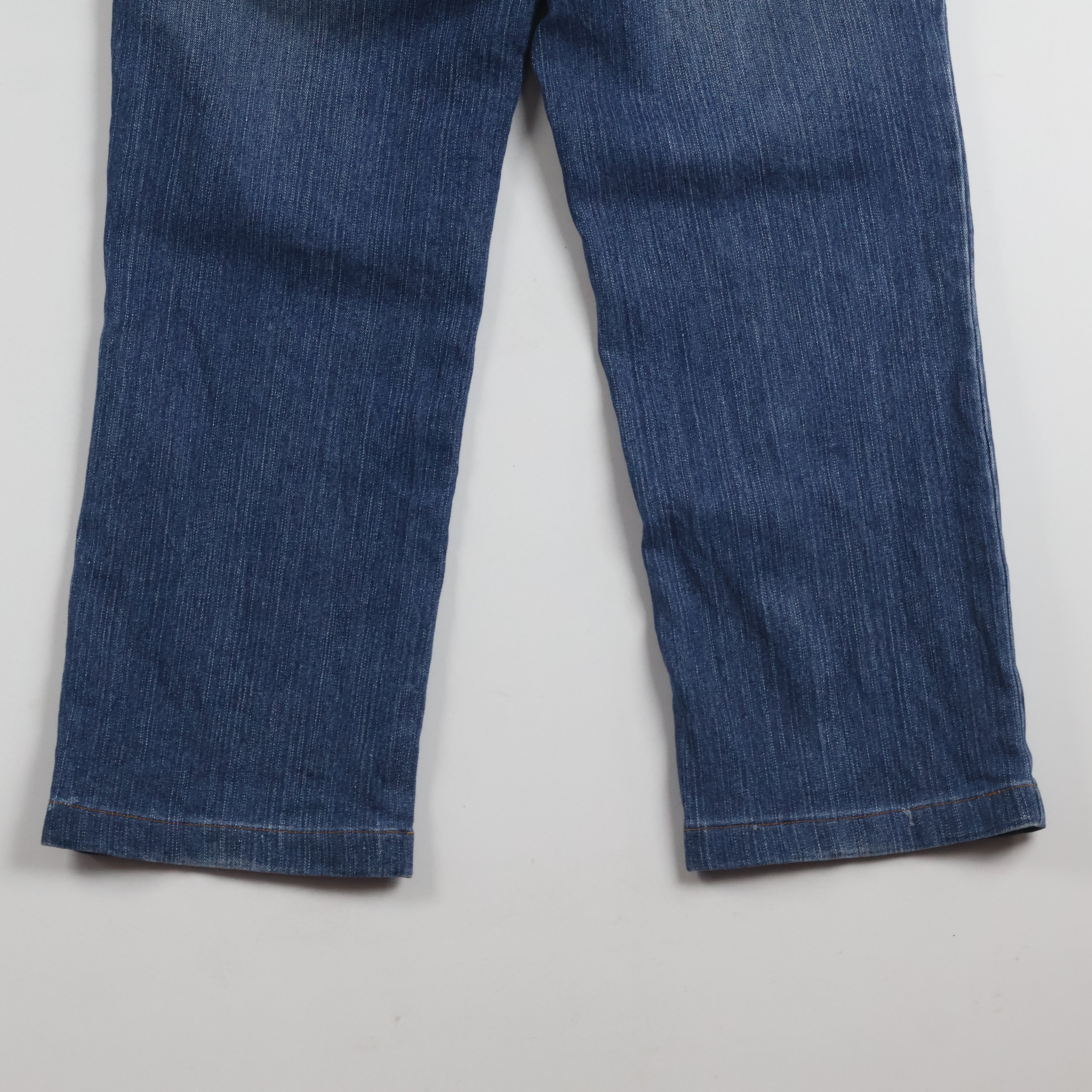 Thrifted Intercrew Men's Blue Straight Fit Jeans 30 Waist/ J1022