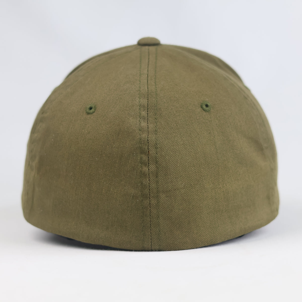 Thrifted Flexfit Yupoong Olive Tactical Punisher Skull Cap | 10800