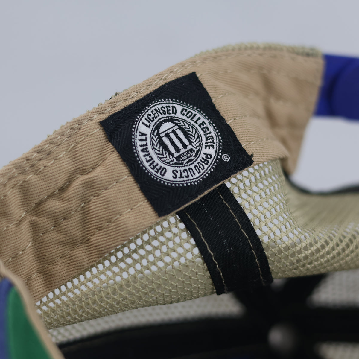 Thrifted NCAA Florida Gators Blue & Khaki Trucker Hat  | 10781