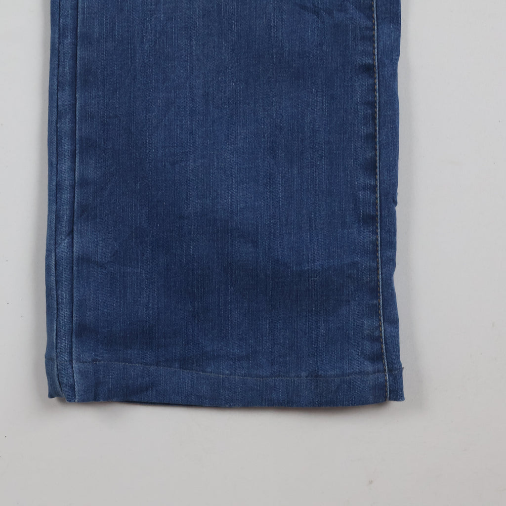 Thrifted Respiro Men's Blue Flare Bootcut Jeans 32 Waist/ J1029