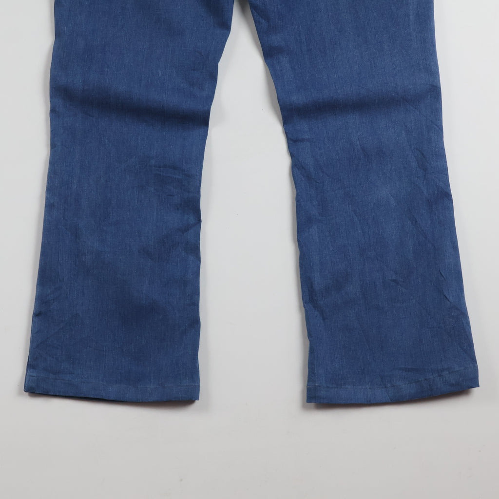 Thrifted Respiro Men's Blue Flare Bootcut Jeans 32 Waist/ J1029