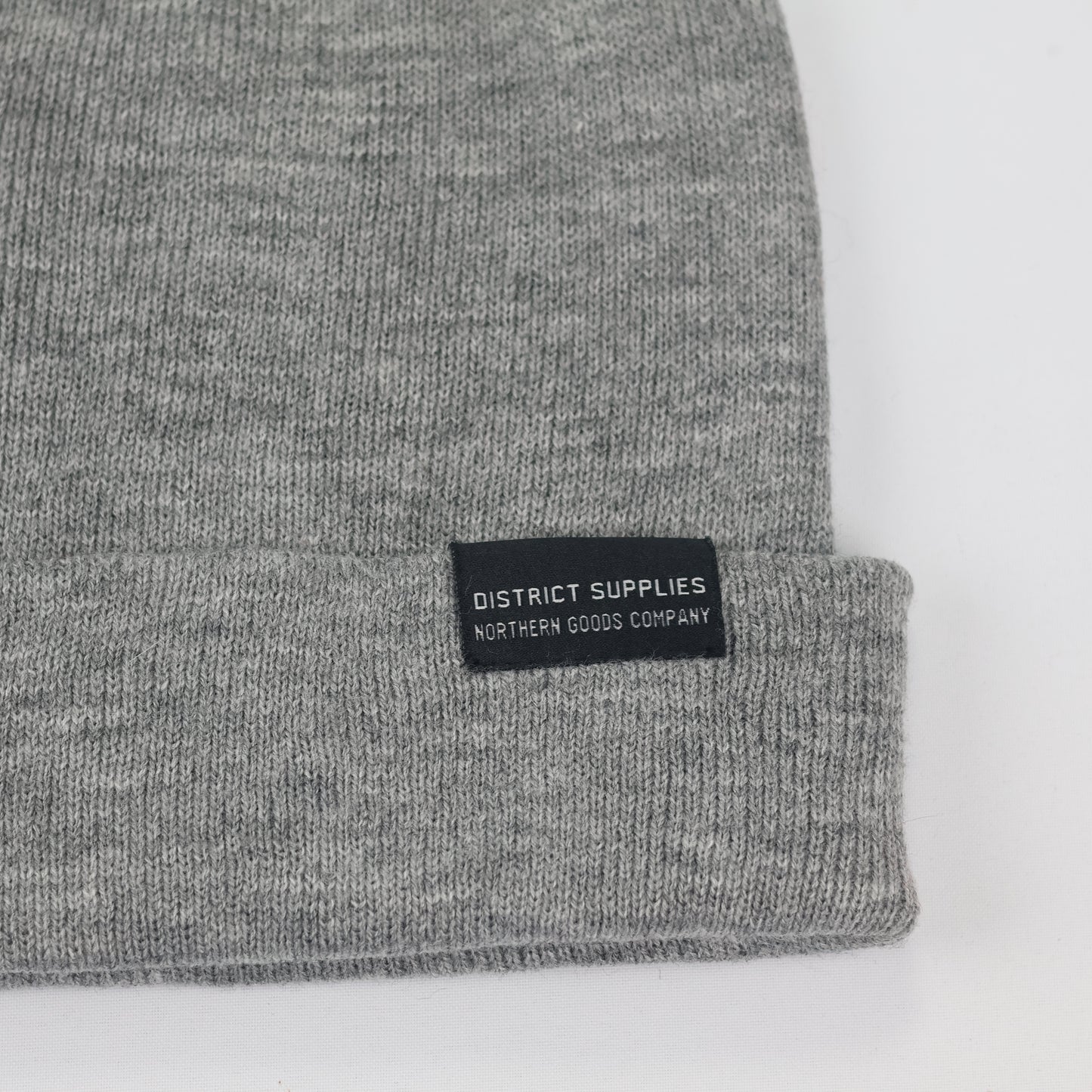 H&M Grey Beanie Hat – District Supplies Northern Goods Co. Edition