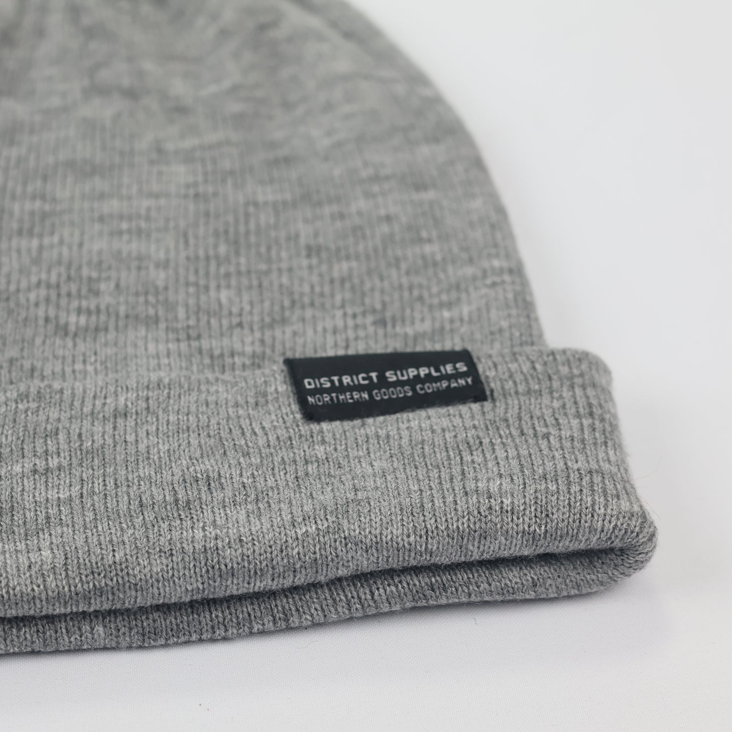 H&M Grey Beanie Hat – District Supplies Northern Goods Co. Edition