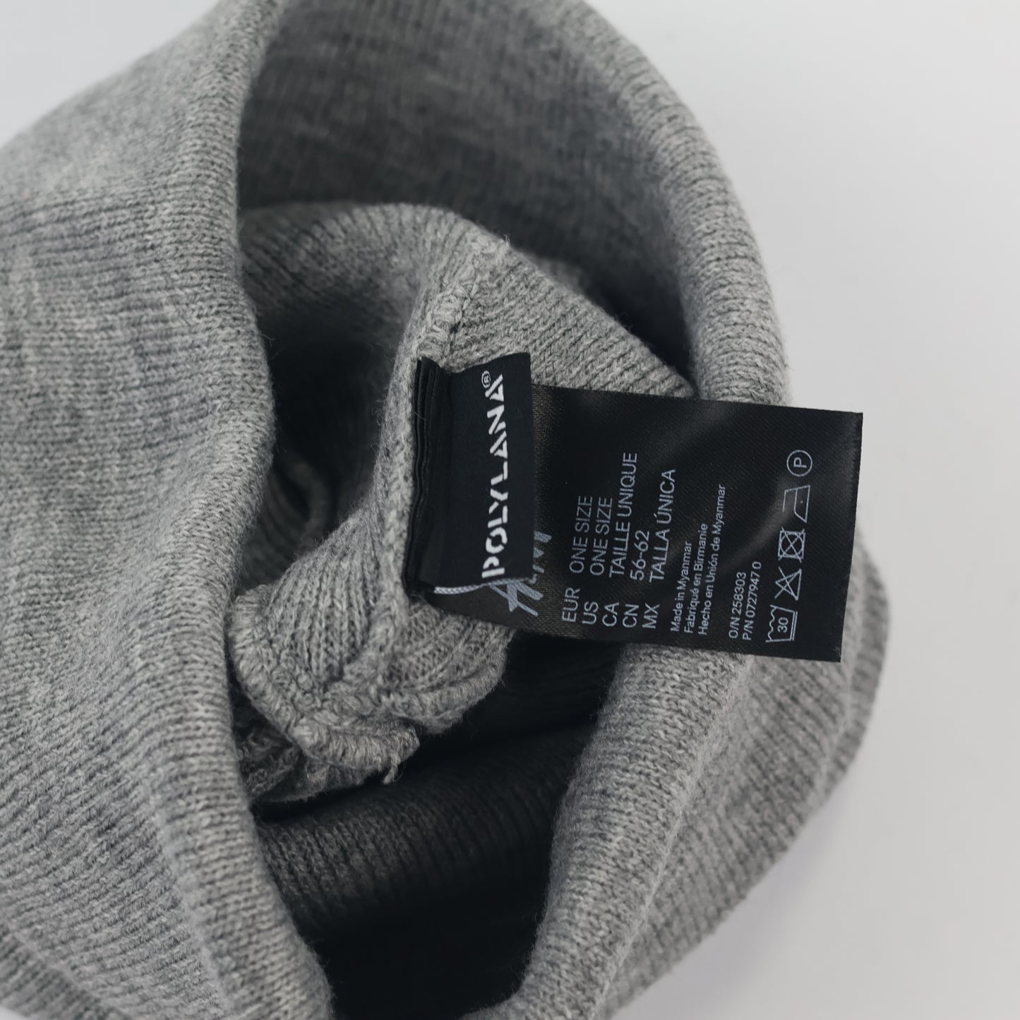 H&M Grey Beanie Hat – District Supplies Northern Goods Co. Edition