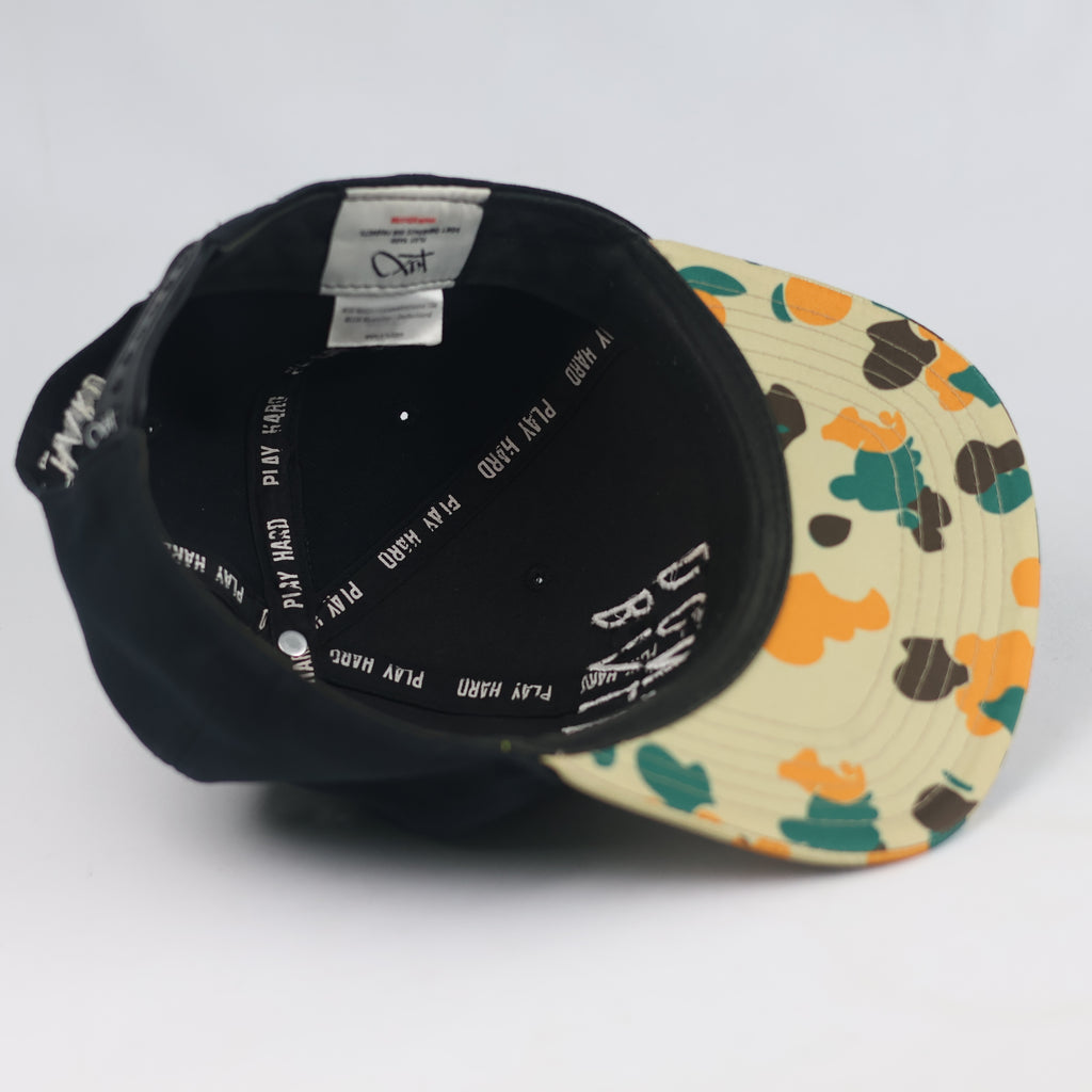 Thrifted K1X Black & Camo "Ball Don't Lie" Snapback Hat | 10801