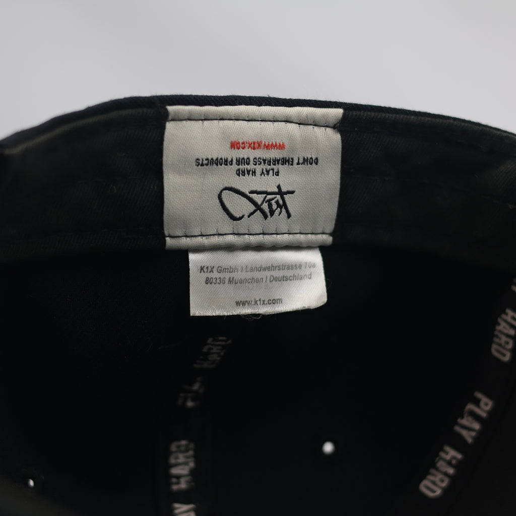 Thrifted K1X Black & Camo "Ball Don't Lie" Snapback Hat | 10801
