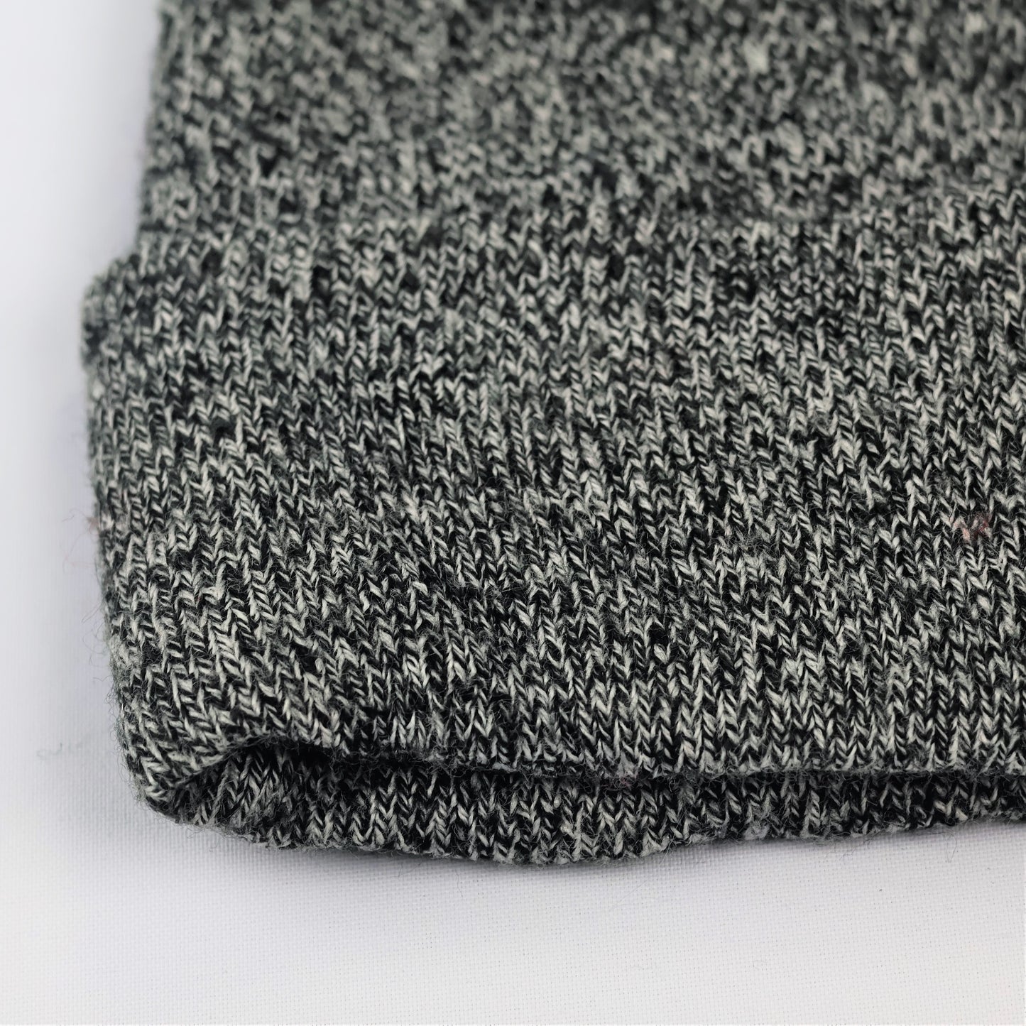 Official H&M Divided Grey Melange Thrifted Beanie – Soft Stretch Everyday Knit Cap