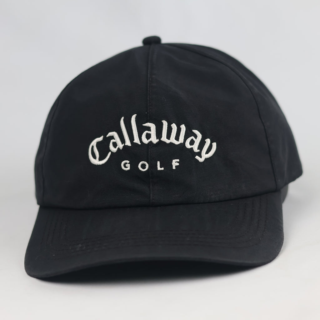 Thrifted Callaway Golf Black Adjustable Sport Cap | 10784