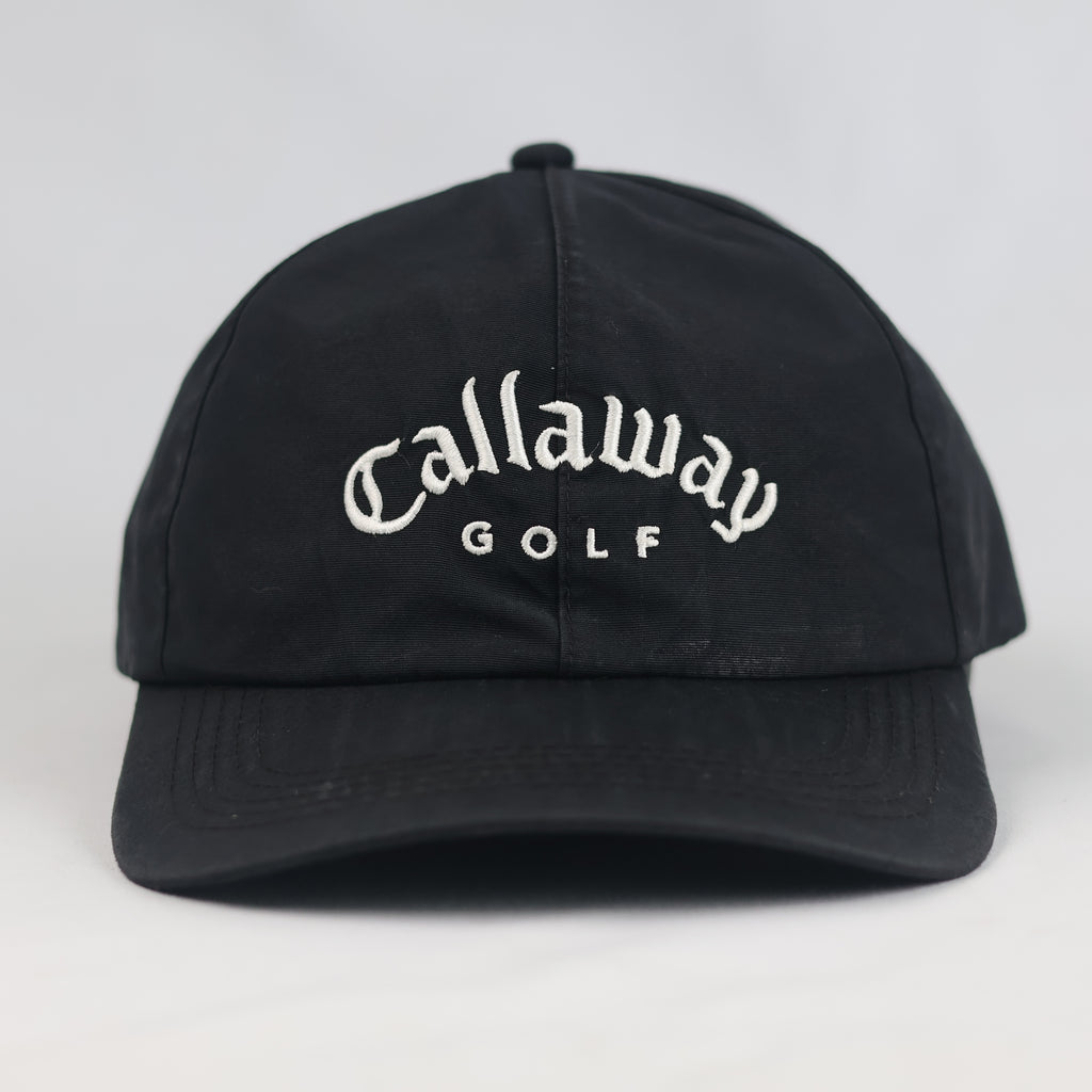 Thrifted Callaway Golf Black Adjustable Sport Cap | 10784