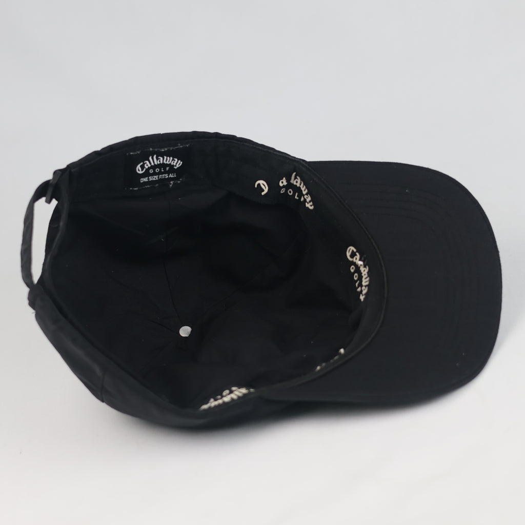 Thrifted Callaway Golf Black Adjustable Sport Cap | 10784