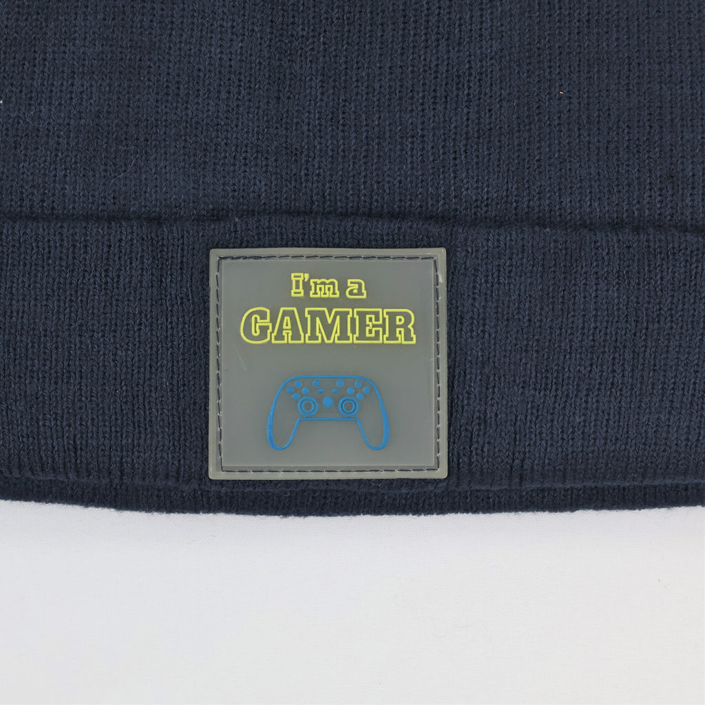 Premium Sinsay Gaming Thrifted Beanie – "I'm a Gamer" Graphic Winter Accessory