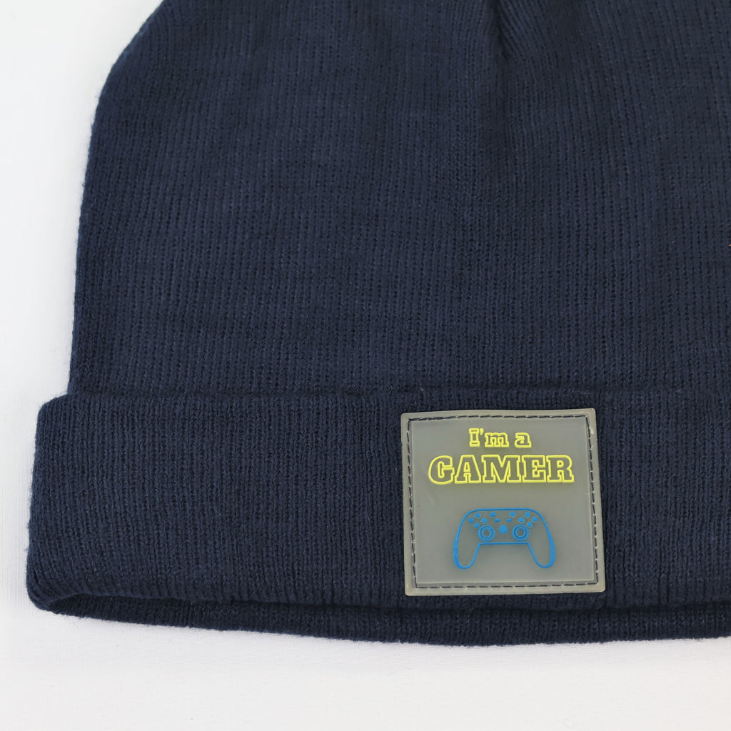Premium Sinsay Gaming Thrifted Beanie – "I'm a Gamer" Graphic Winter Accessory