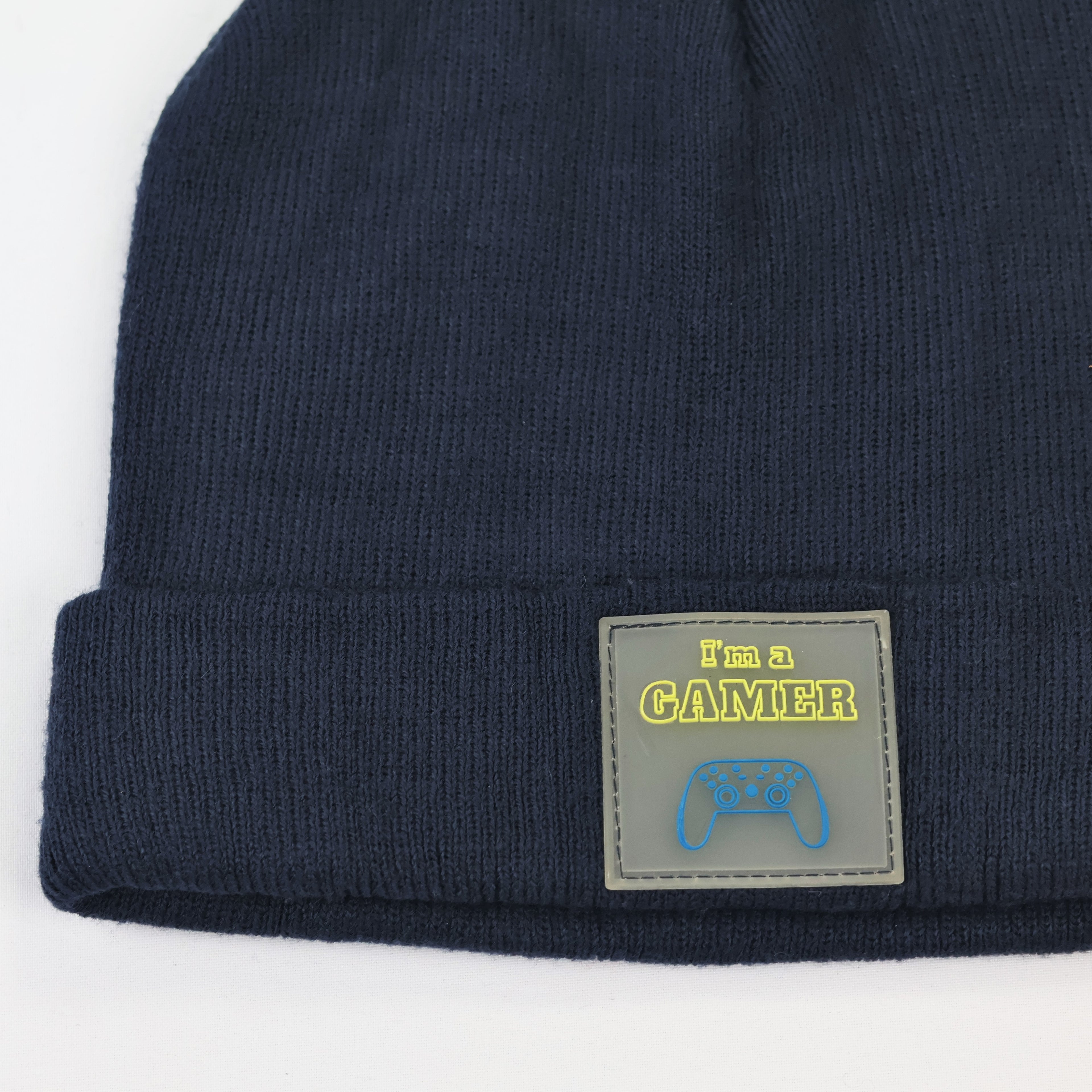 Premium Sinsay Gaming Thrifted Beanie – "I'm a Gamer" Graphic Winter Accessory