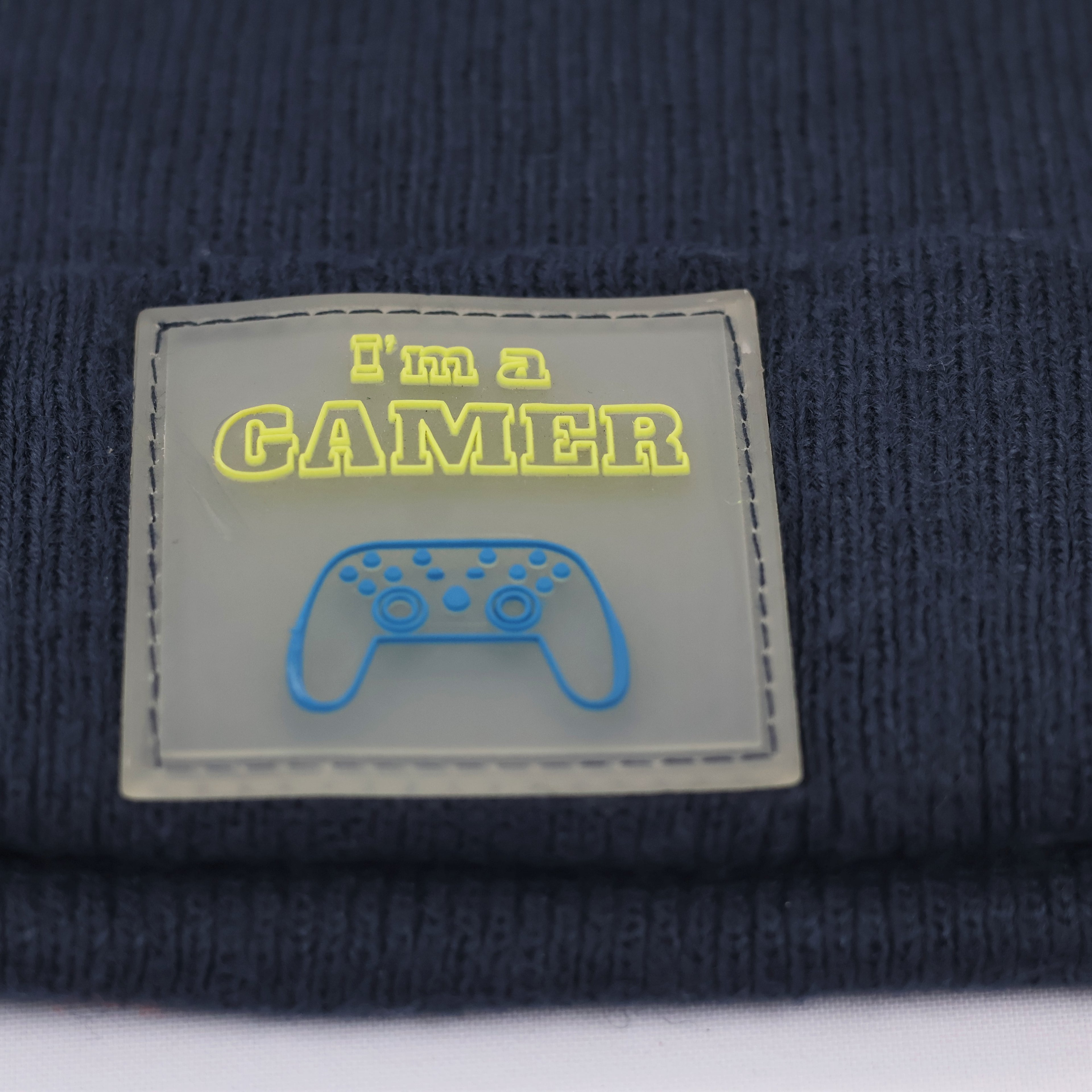 Premium Sinsay Gaming Thrifted Beanie – "I'm a Gamer" Graphic Winter Accessory