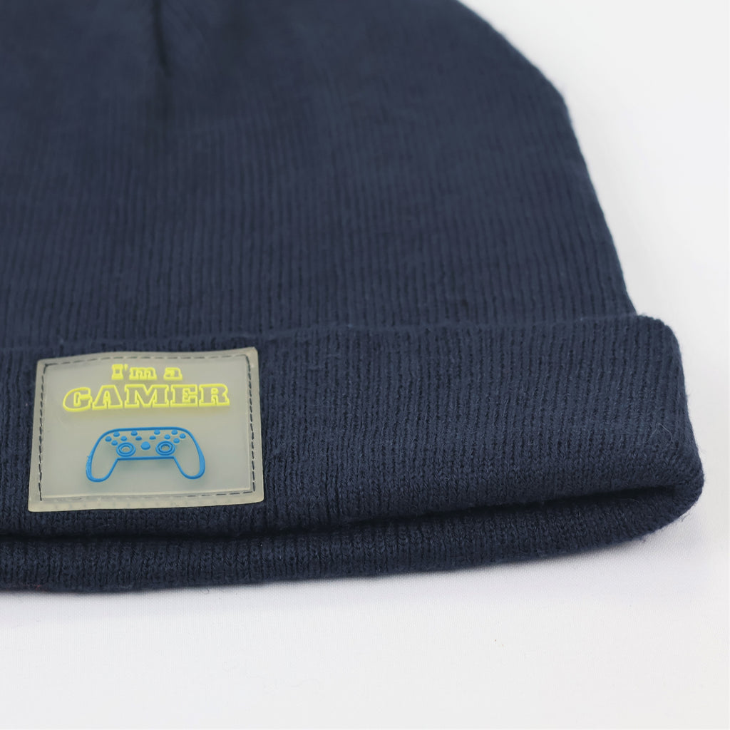 Premium Sinsay Gaming Thrifted Beanie – "I'm a Gamer" Graphic Winter Accessory