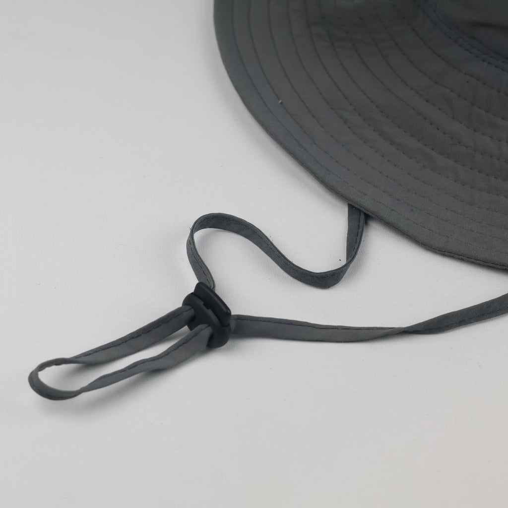 Outdoor Adventurous Days Safari Bucket Hat | Grey Wide Brim Sun Cap