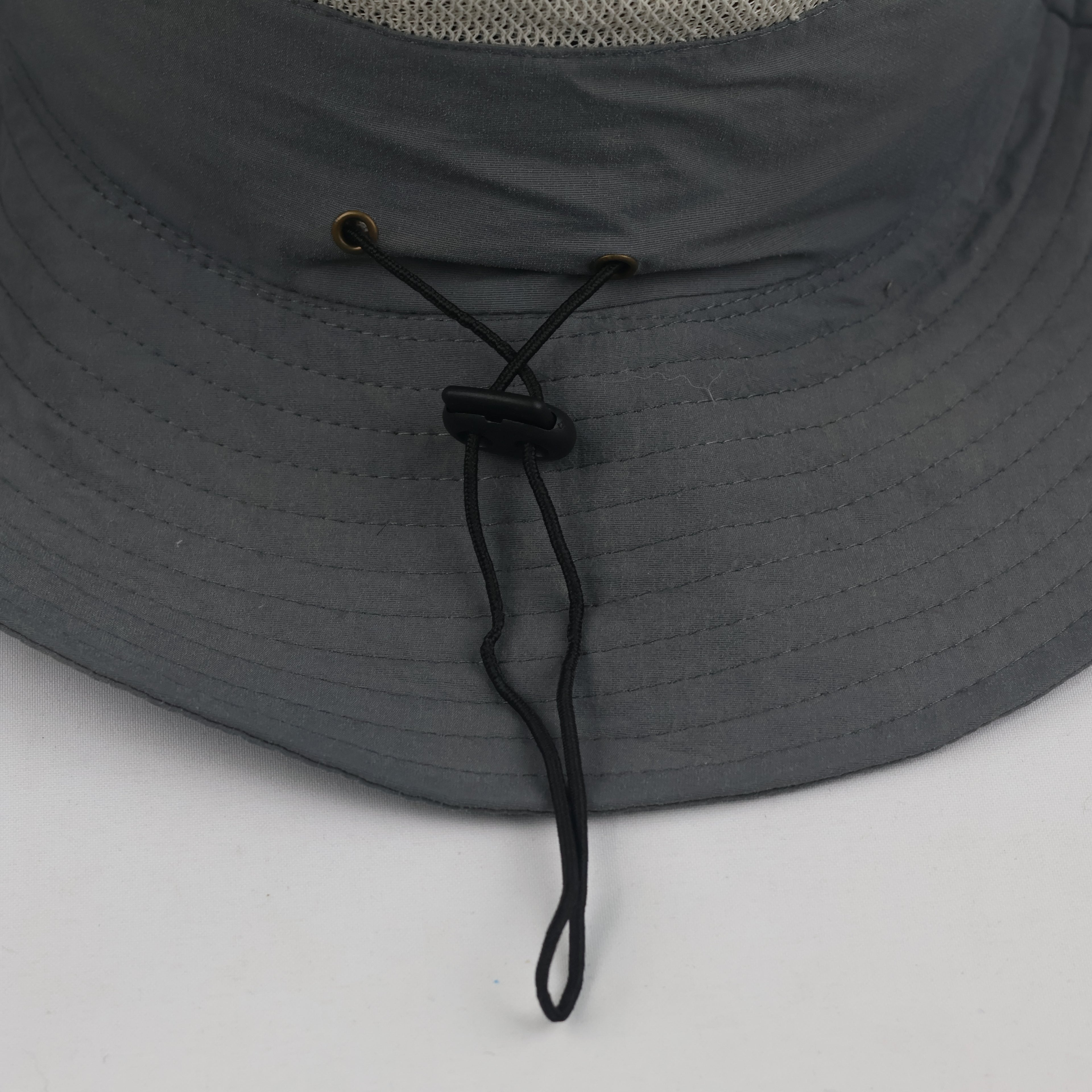 Outdoor Adventurous Days Safari Bucket Hat | Grey Wide Brim Sun Cap