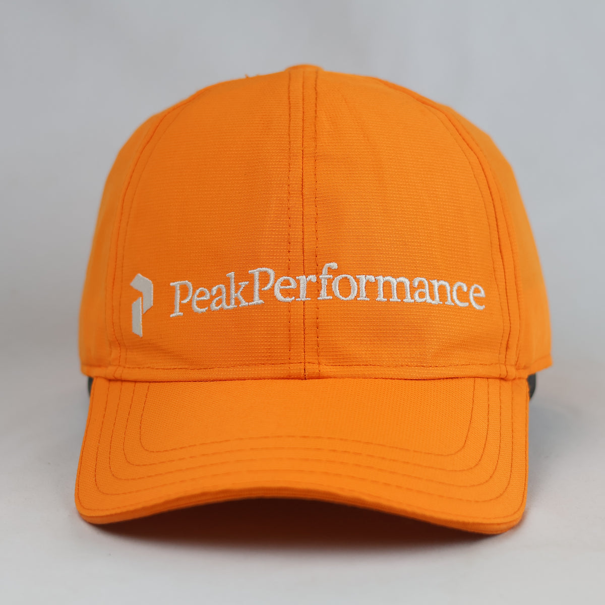 Thrifted Peak Performance Bright Orange Lightweight Hiking Cap | 10780
