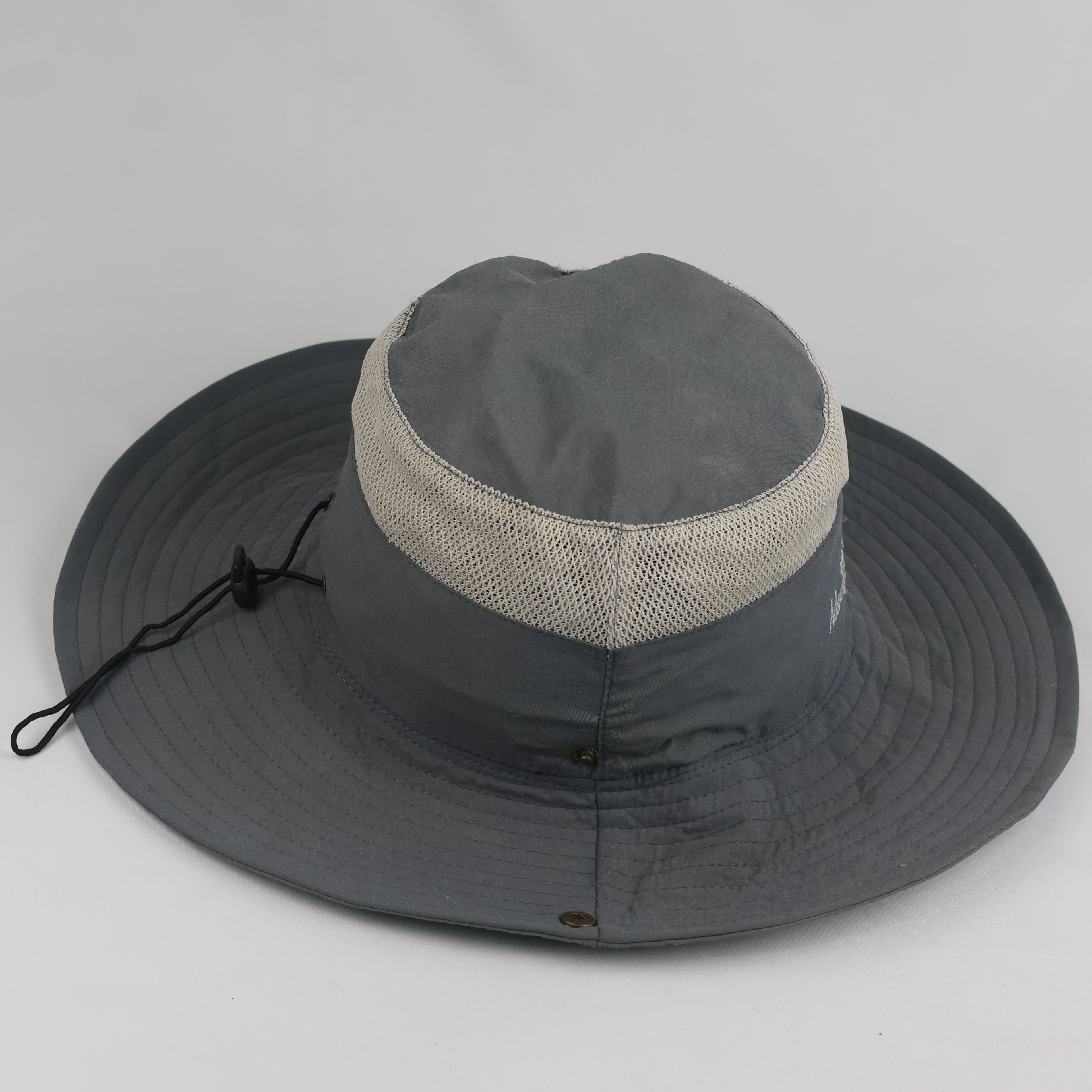 Outdoor Adventurous Days Safari Bucket Hat | Grey Wide Brim Sun Cap