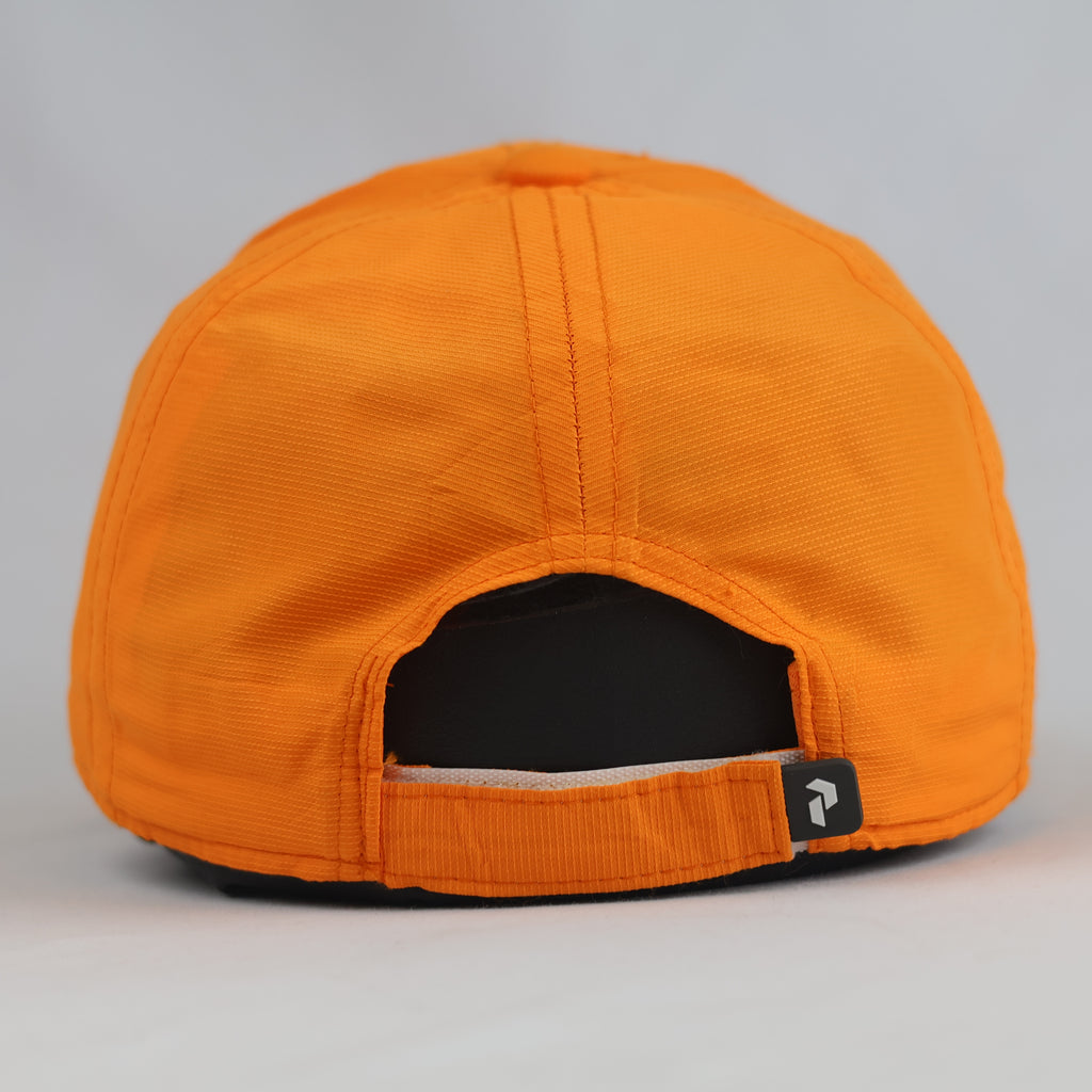 Thrifted Peak Performance Bright Orange Lightweight Hiking Cap | 10780