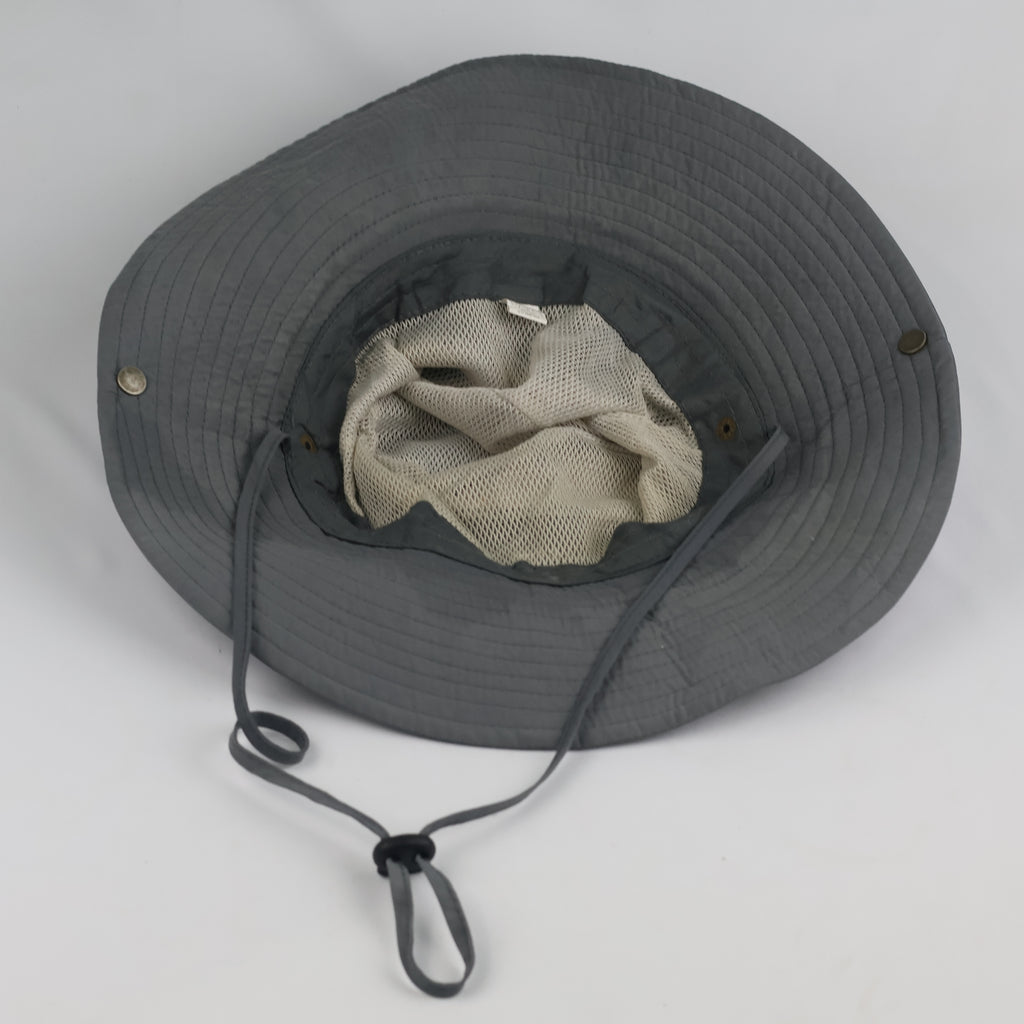 Outdoor Adventurous Days Safari Bucket Hat | Grey Wide Brim Sun Cap