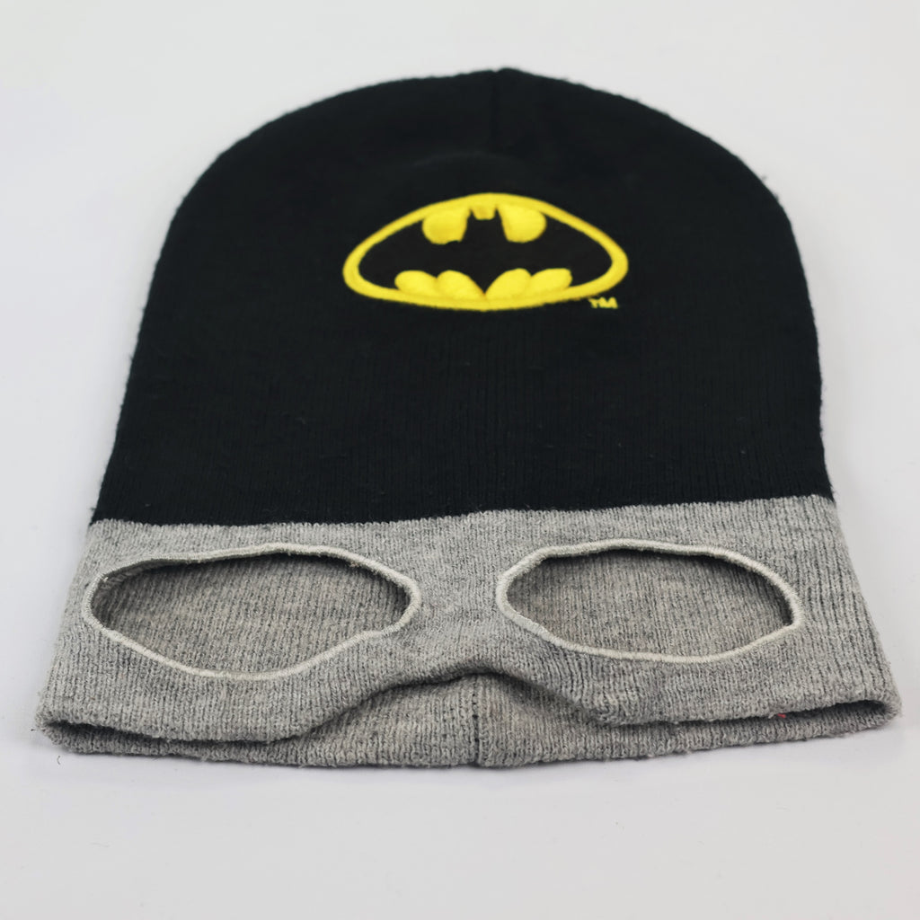 DC Comics Batman Knit Cap – Black Beanie with Classic Embroidered Logo