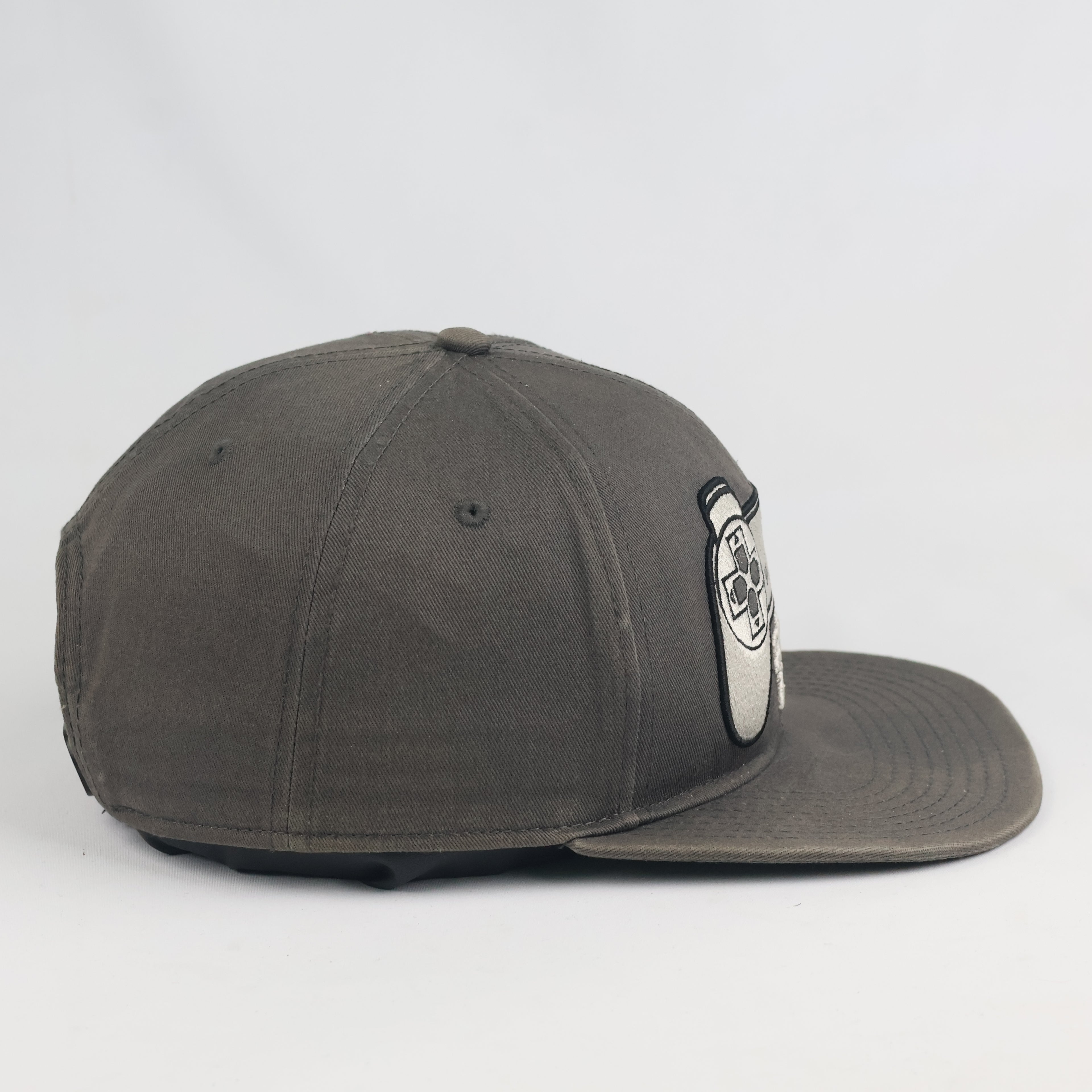 Official PlayStation Since 1994 Snapback - Thrifted Grey Retro Gamer Baseball Hat
