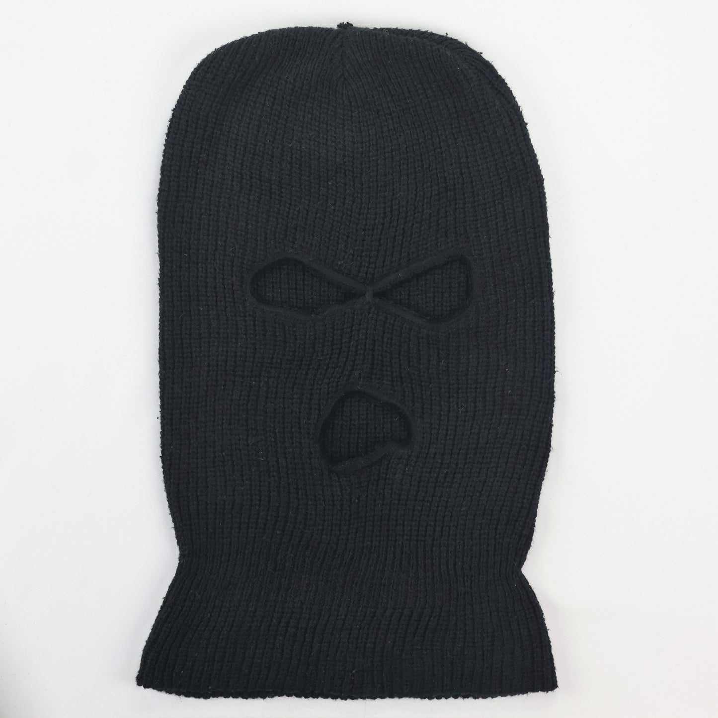 Premium Solid Black Thrifted Beanie