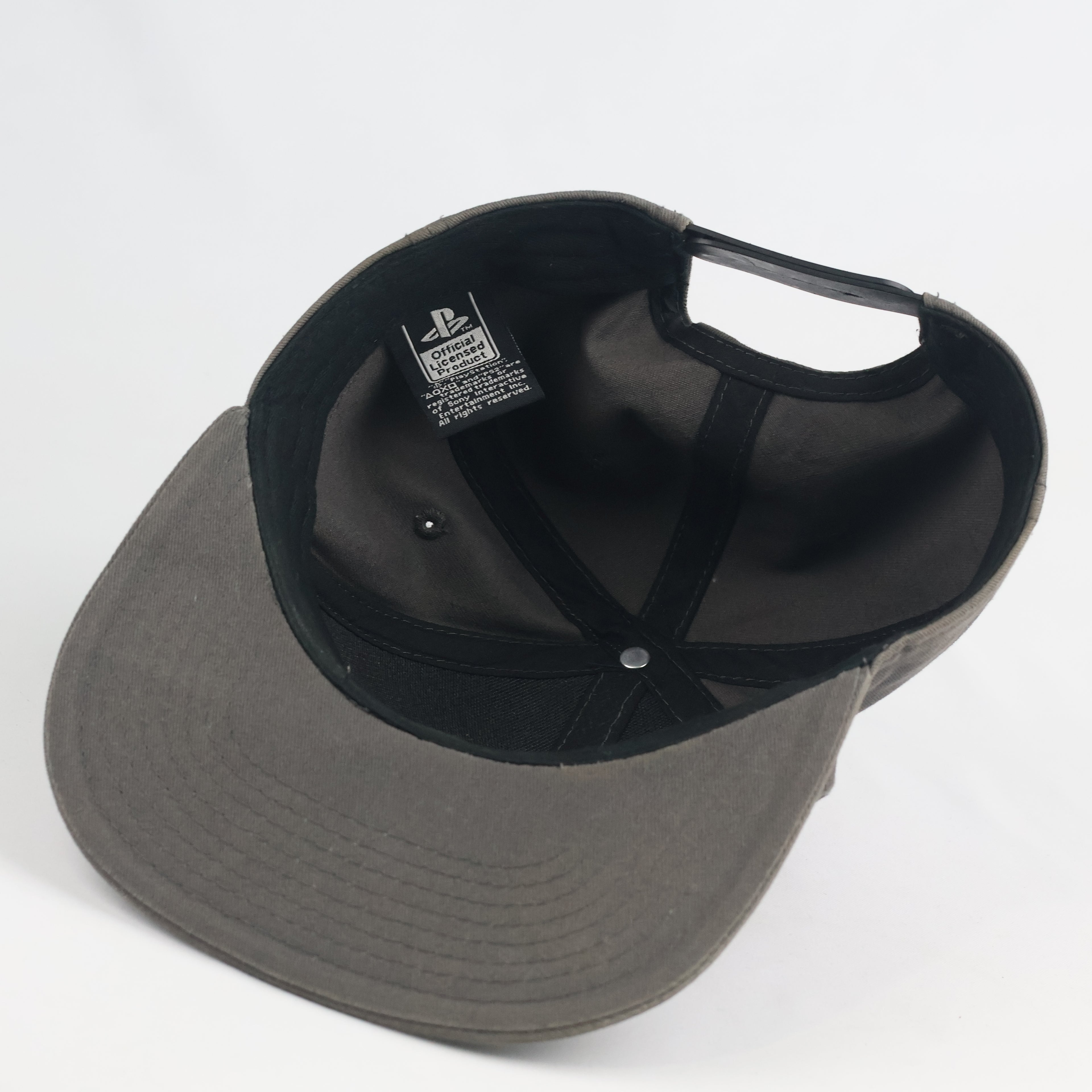 Official PlayStation Since 1994 Snapback - Thrifted Grey Retro Gamer Baseball Hat