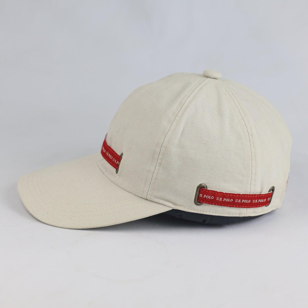 Thrifted U.S. Polo Association Extreme Sport Cream Cap | 10777