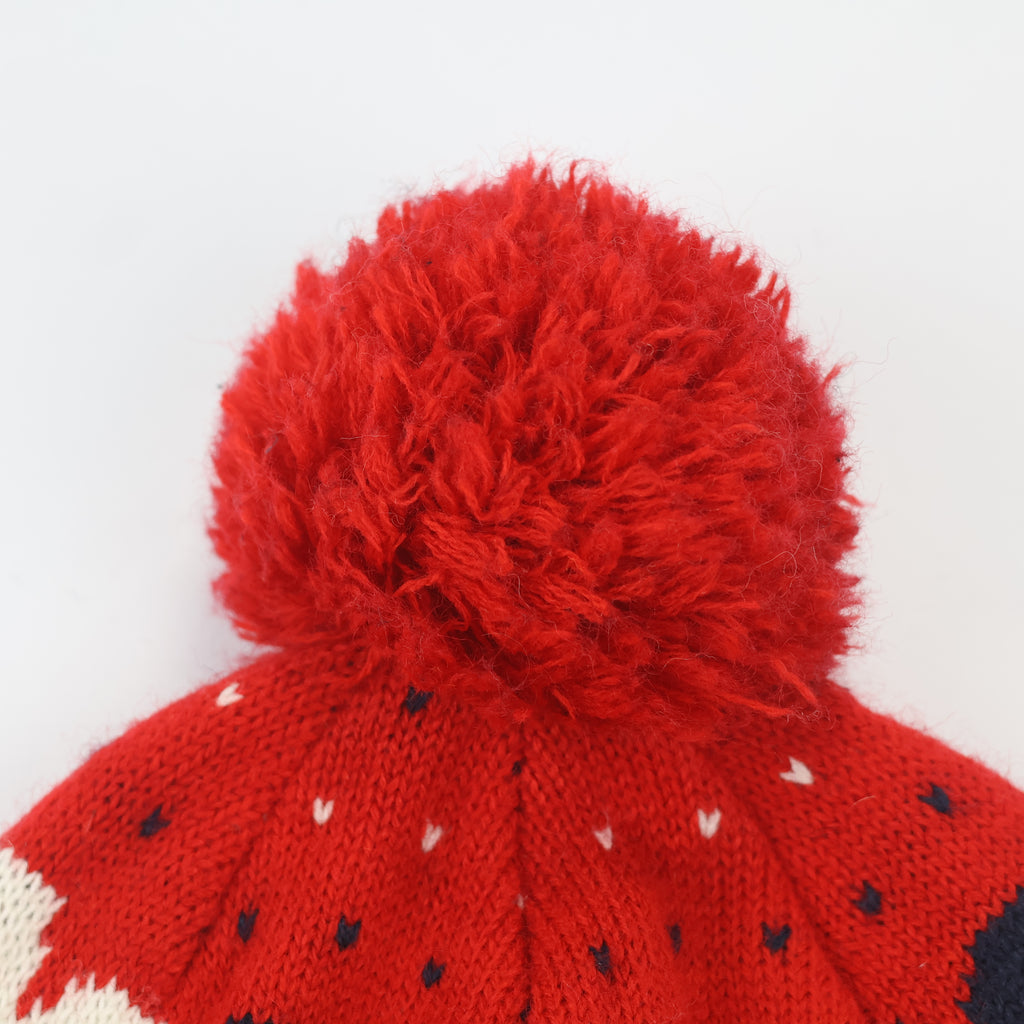 Sinsay Bright Orange Ribbed Thrifted Beanie Hat – XL Urban Knit Cap