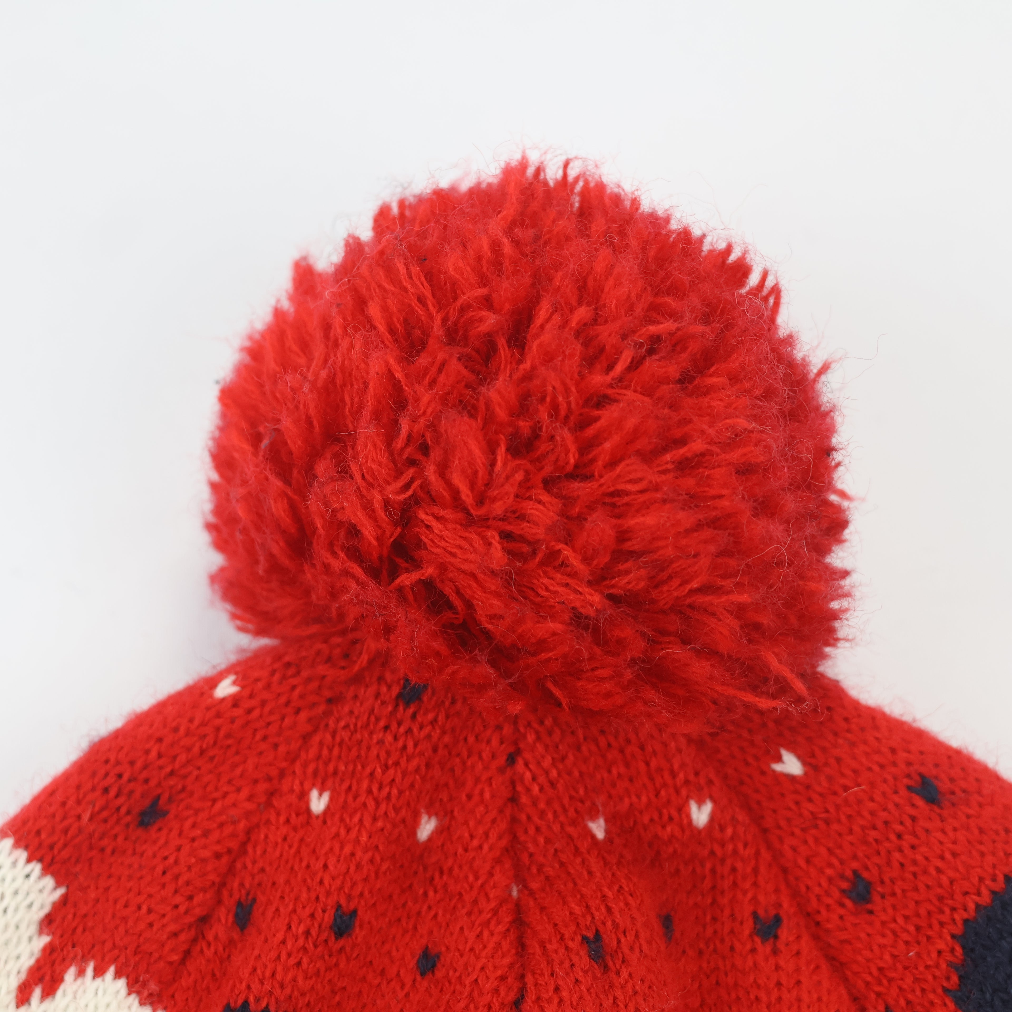 Sinsay Bright Orange Ribbed Thrifted Beanie Hat – XL Urban Knit Cap