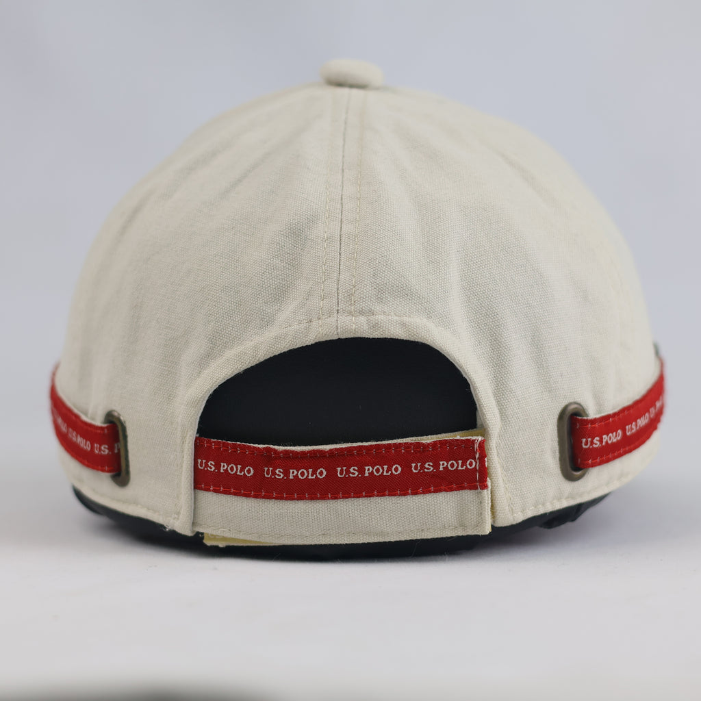 Thrifted U.S. Polo Association Extreme Sport Cream Cap | 10777
