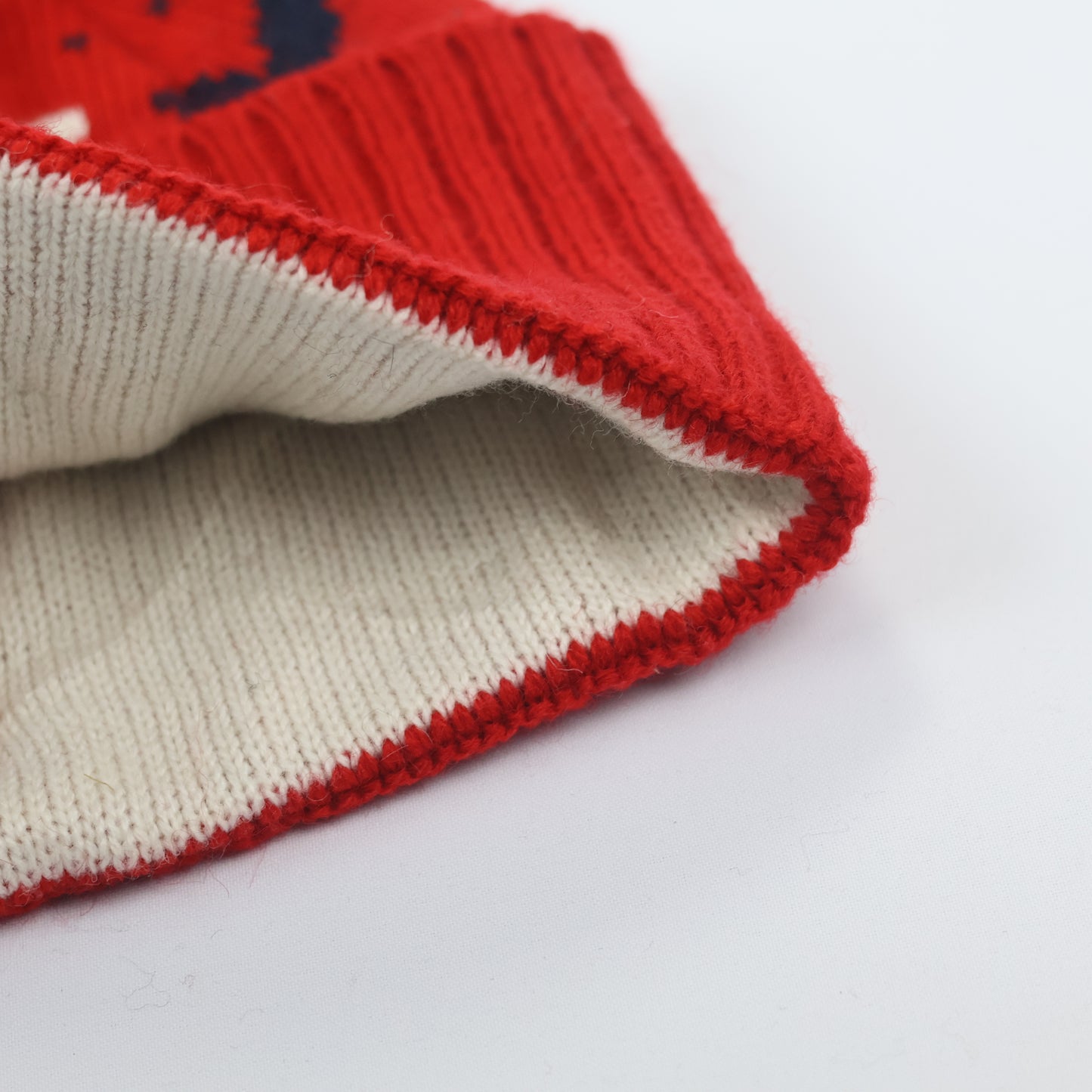 Sinsay Bright Orange Ribbed Thrifted Beanie Hat – XL Urban Knit Cap