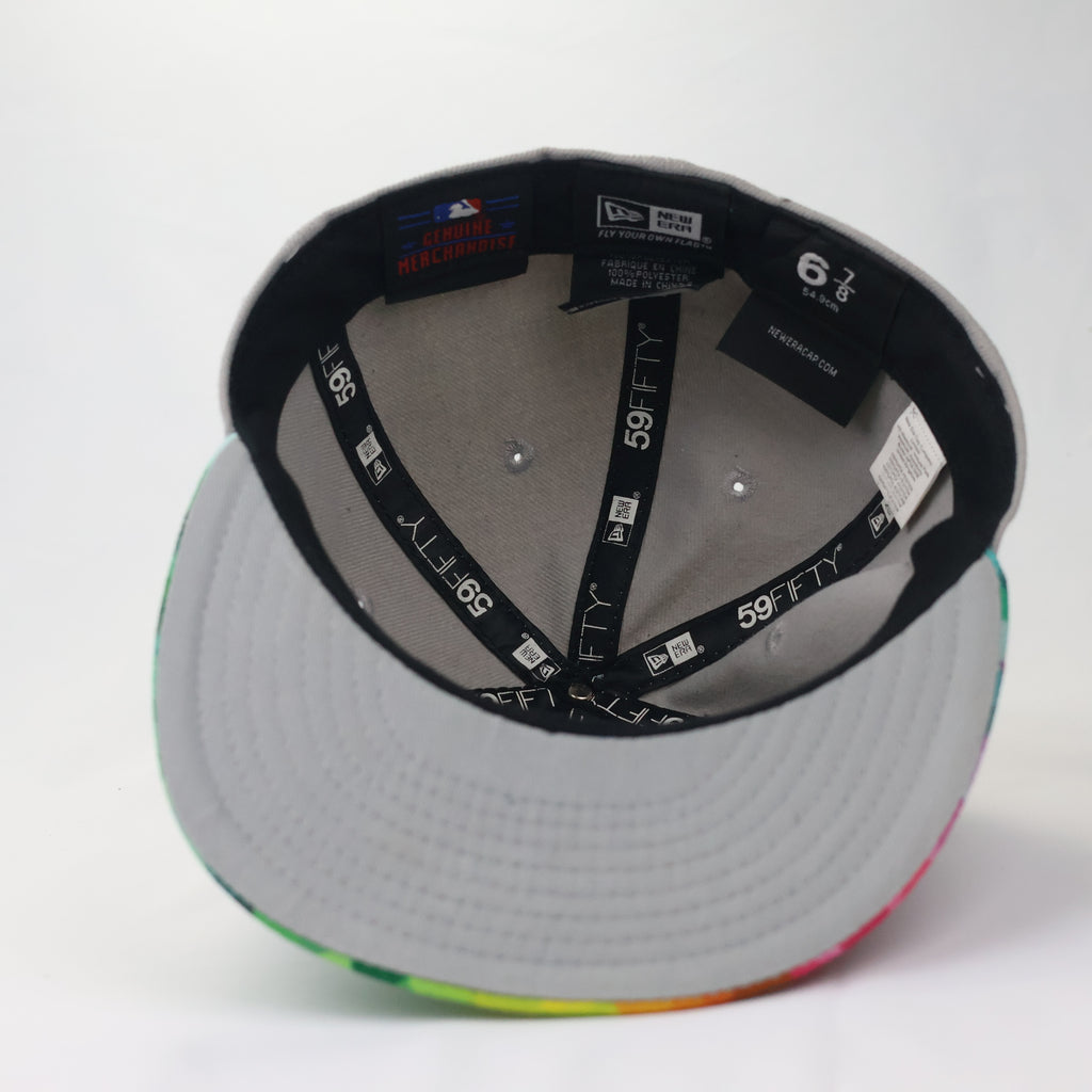 New Era 59FIFTY NY Yankees Spectrum Visor Fitted Thrifted Cap – Grey
