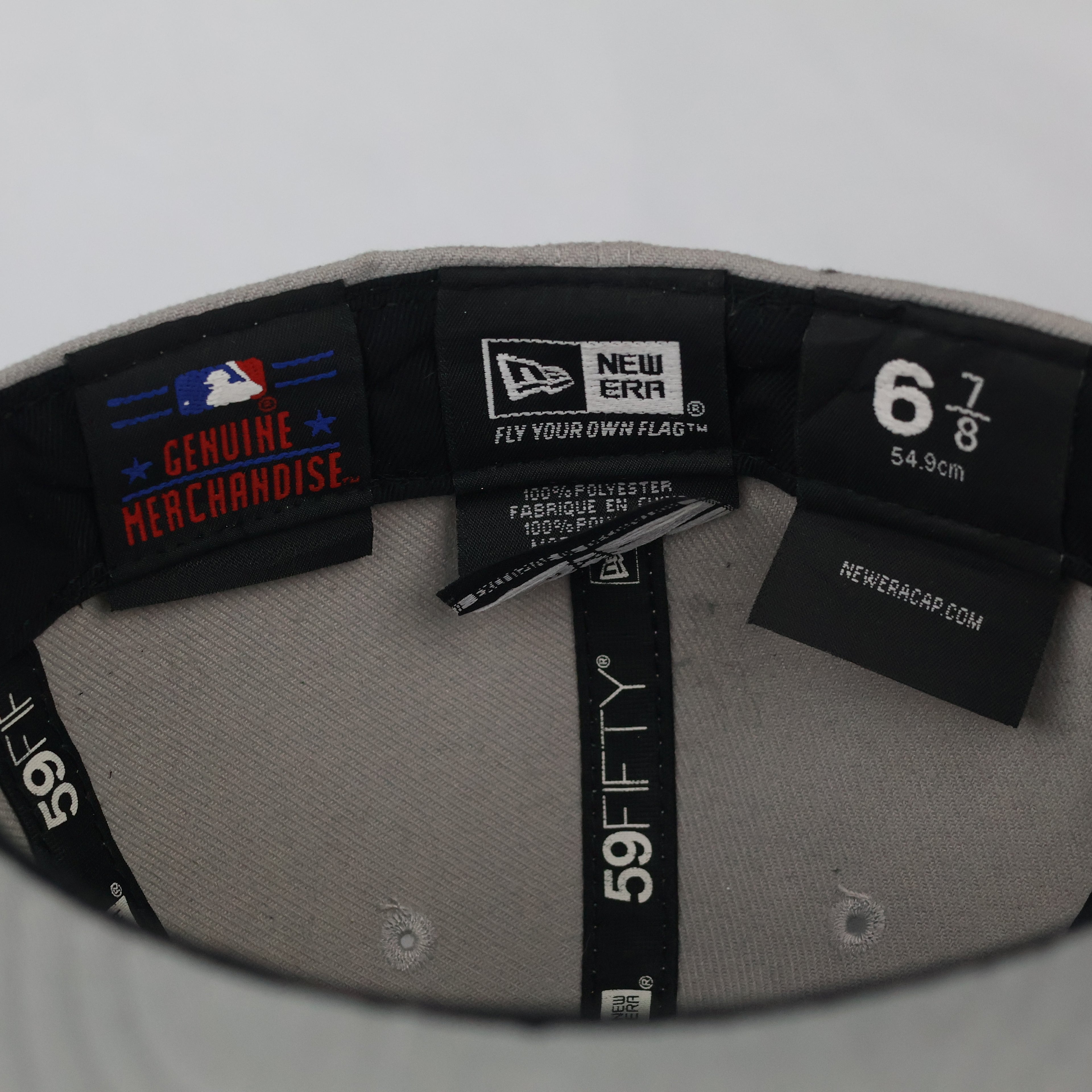 New Era 59FIFTY NY Yankees Spectrum Visor Fitted Thrifted Cap – Grey