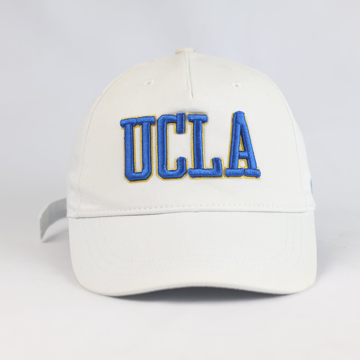 Thrifted UCLA Bruins 1919 White Vintage Baseball Dad Hat   | 10774
