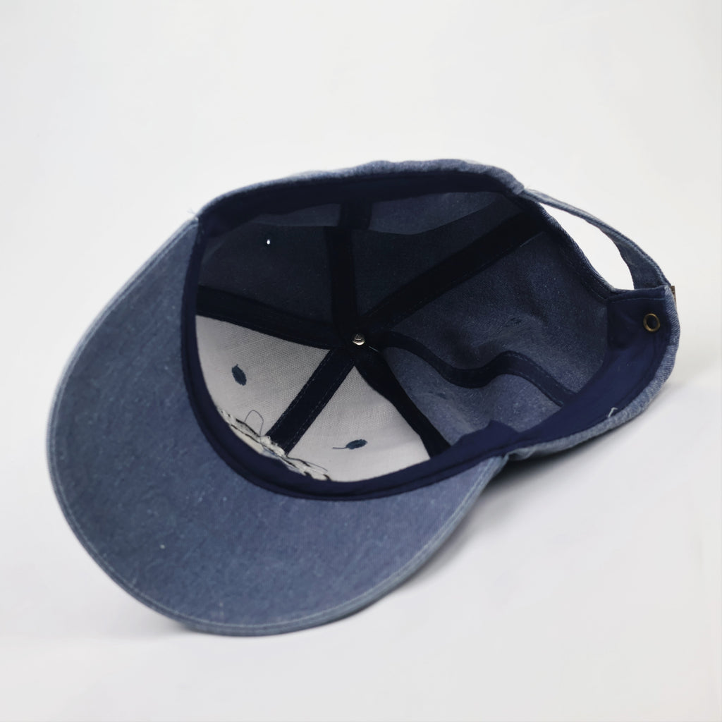 BMW Logo Washed Cotton Denim Hat – Thrifted Motors Sport Cap