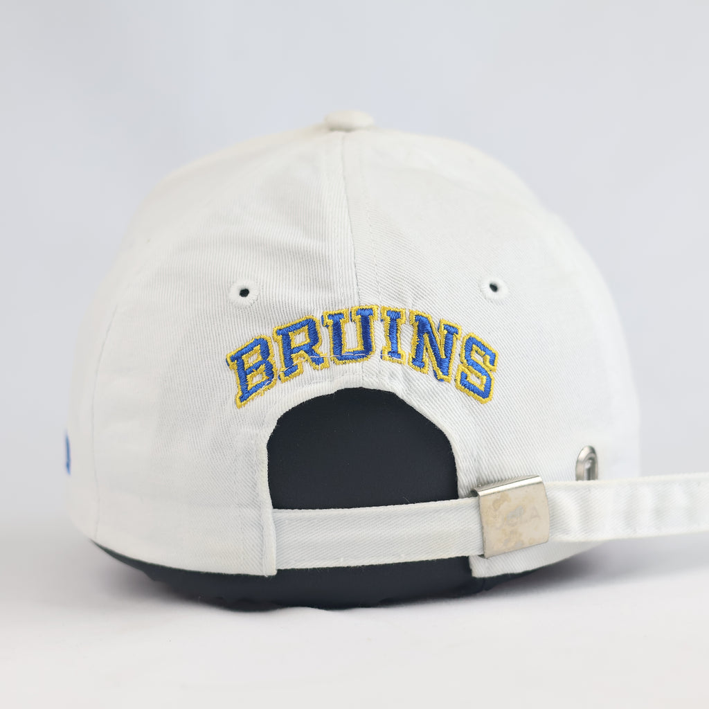 Thrifted UCLA Bruins 1919 White Vintage Baseball Dad Hat   | 10774