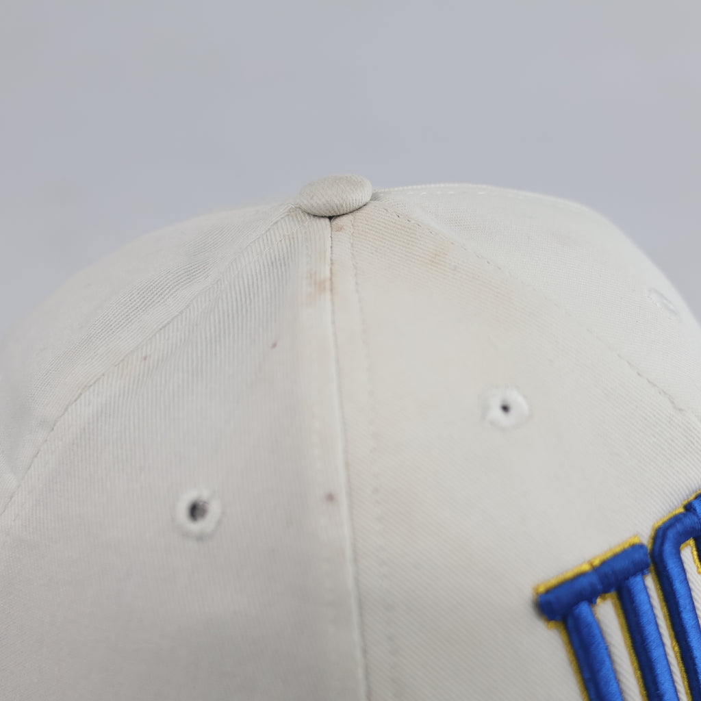 Thrifted UCLA Bruins 1919 White Vintage Baseball Dad Hat   | 10774