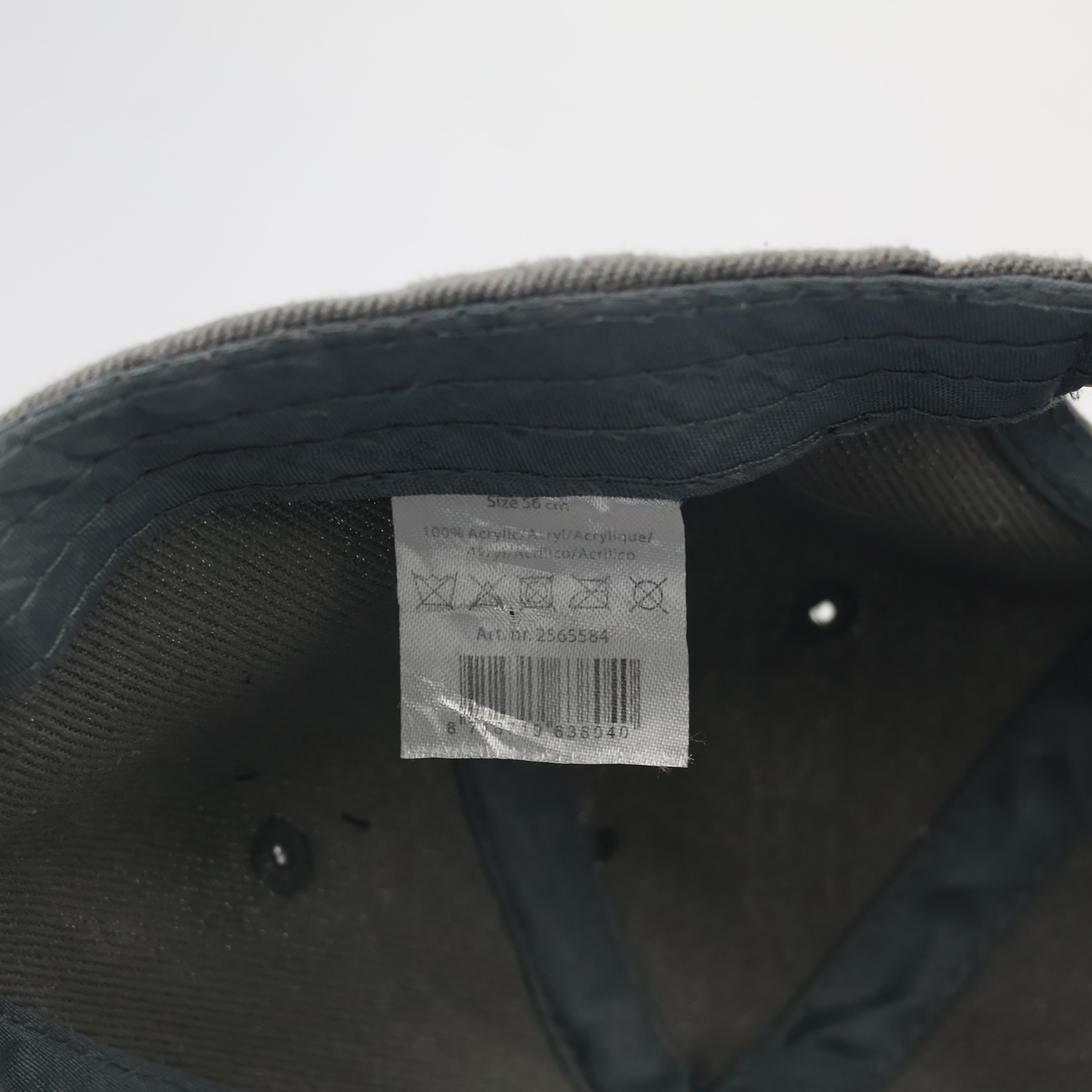 REBEL High-Density Embroidered Snapback – Two-Tone Grey & Black