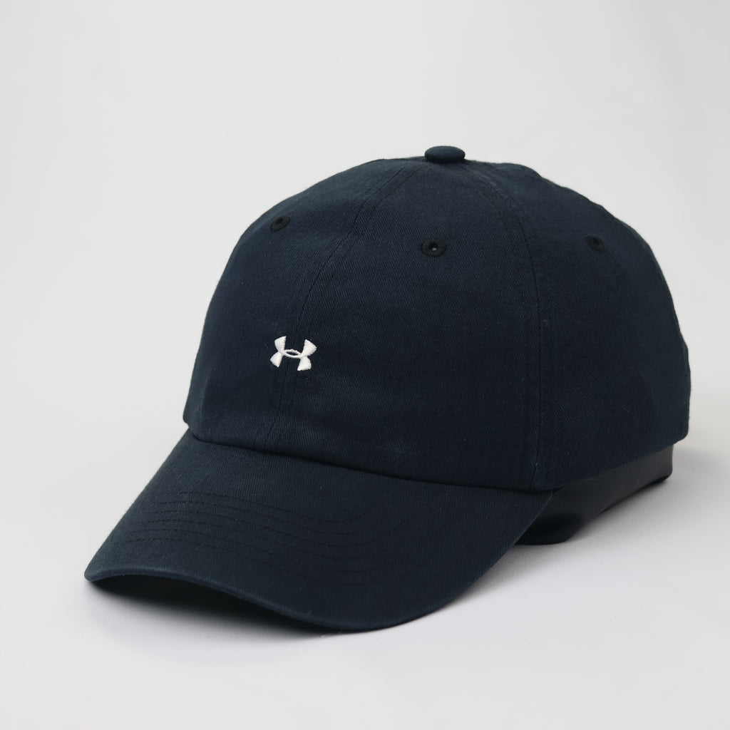 Under Armour Micro-Logo Thrifted Baseball Cap – Navy Blue Dad Hat