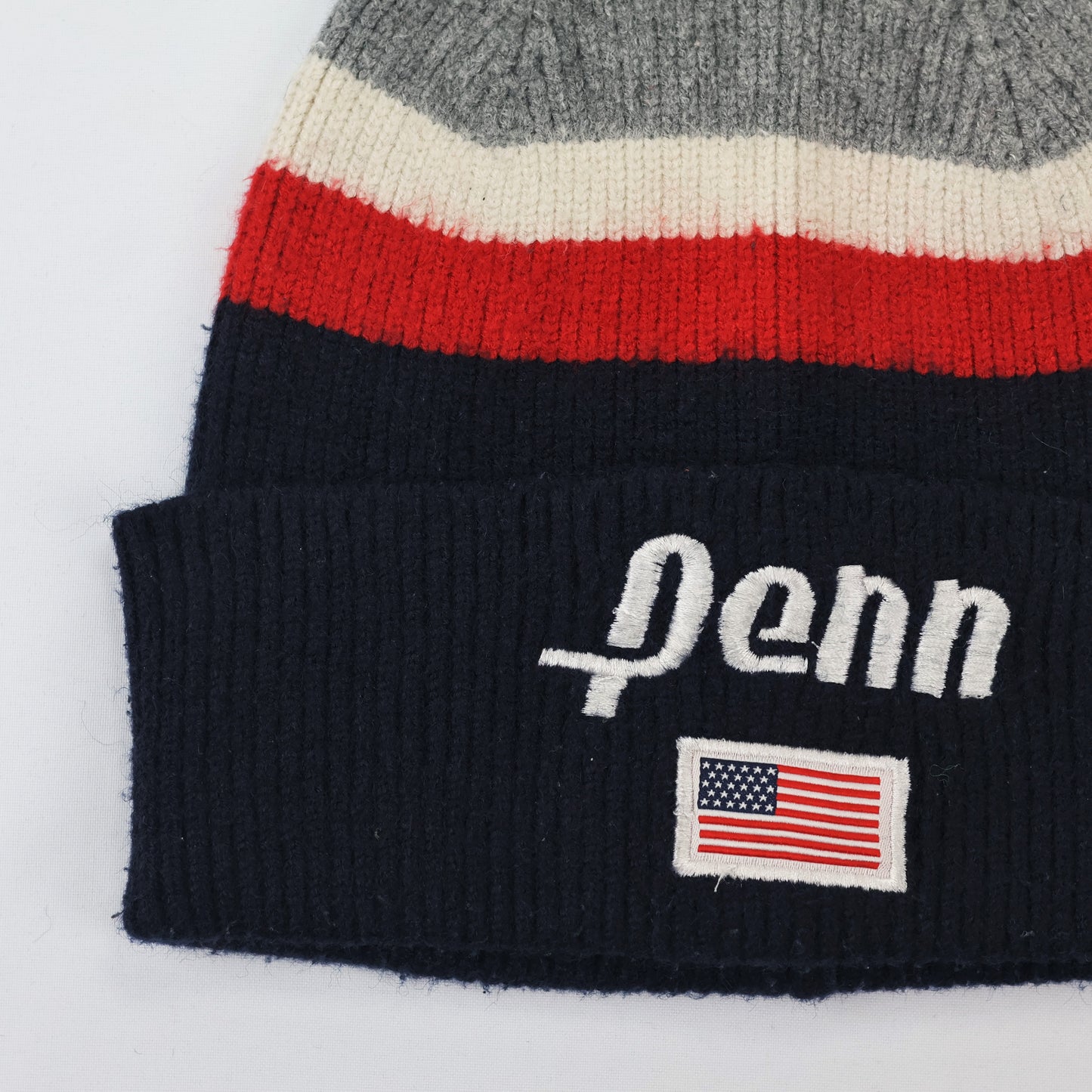 Official Penn Sportswear Multicolor Thrifted Beanie – Soft Chunky Knit Winter Cap